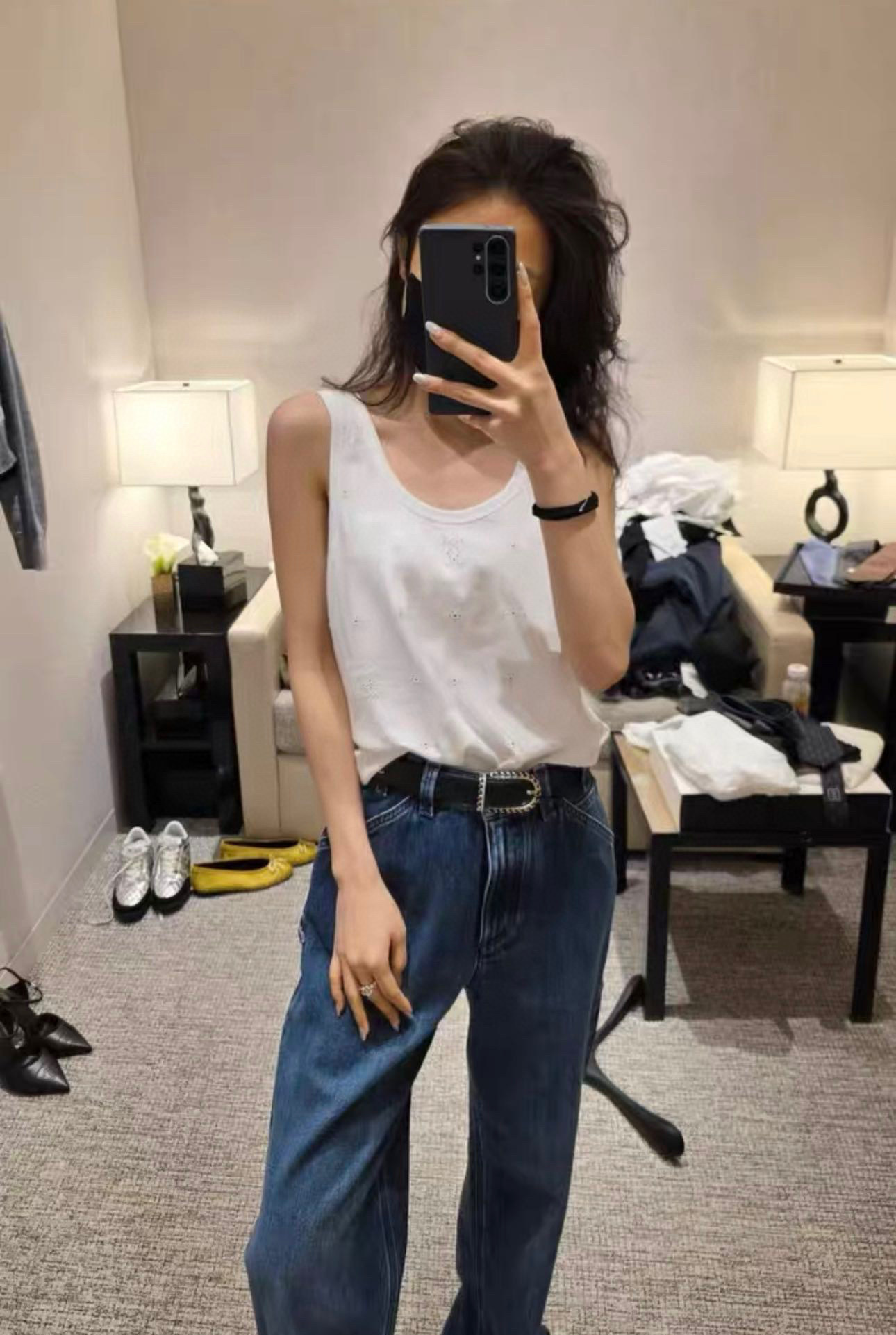 Chan 26ss hollow vest