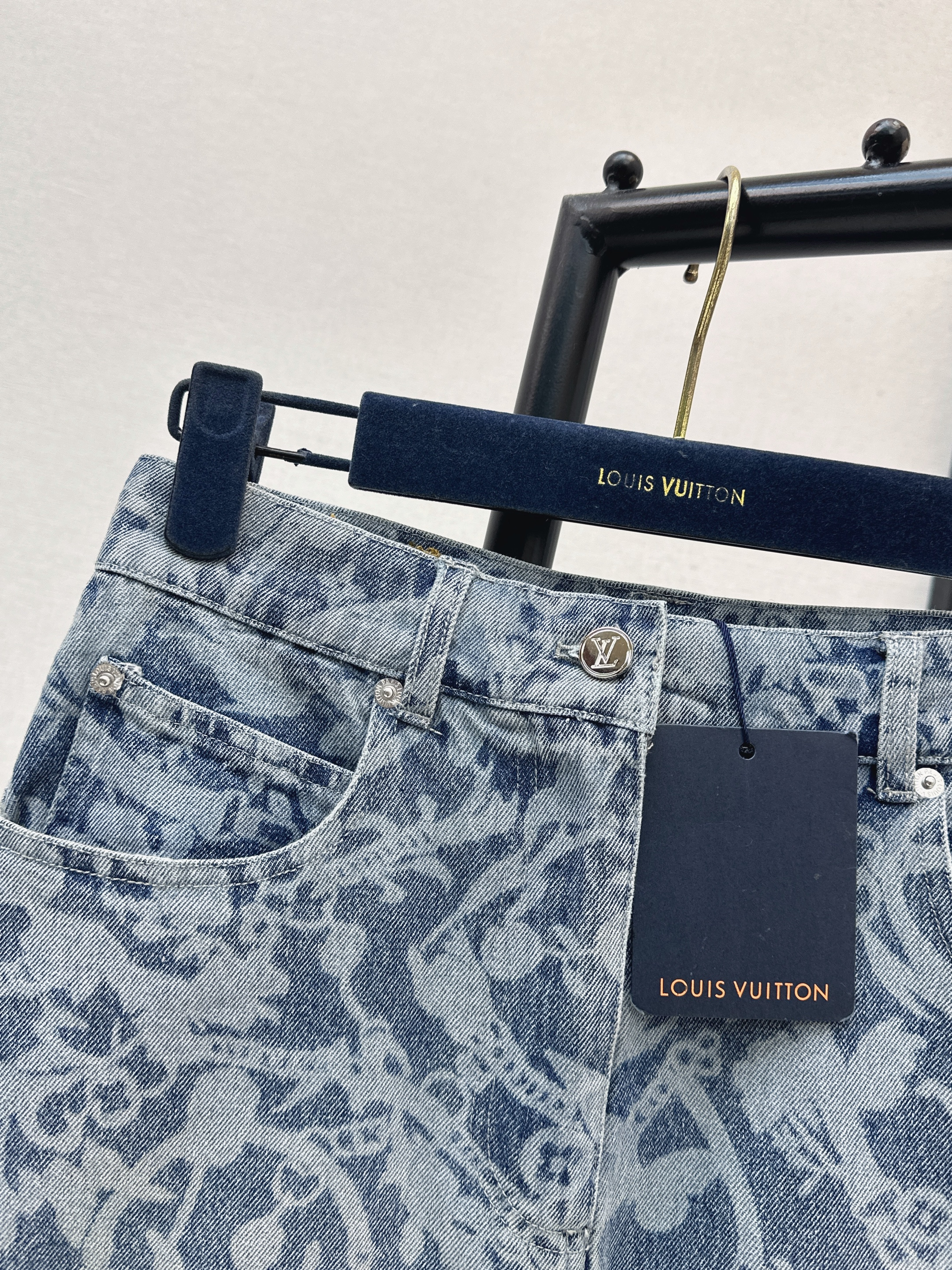 Loui 26ss denim skirt