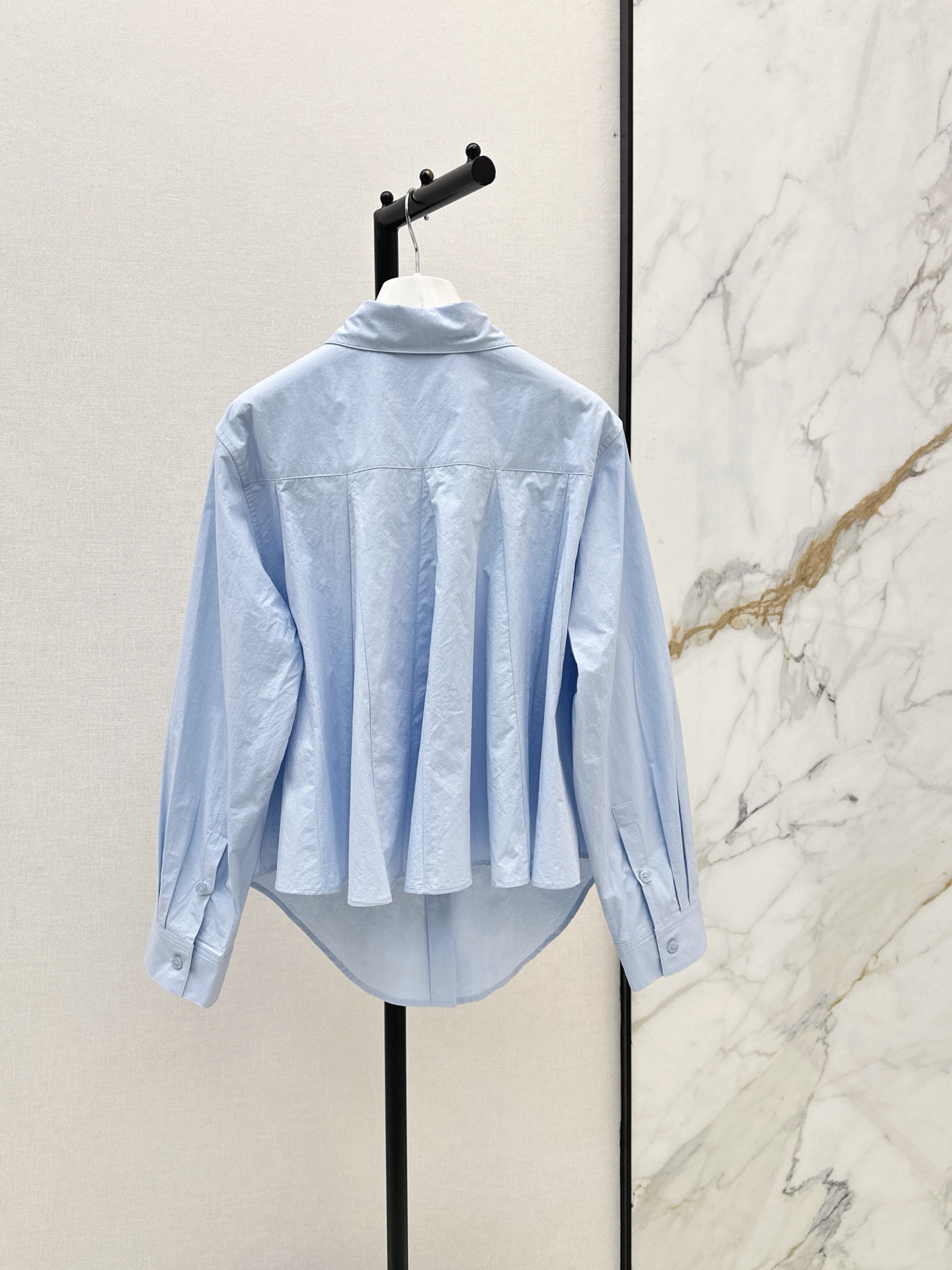 Loe 26ss asymmetrical shirt