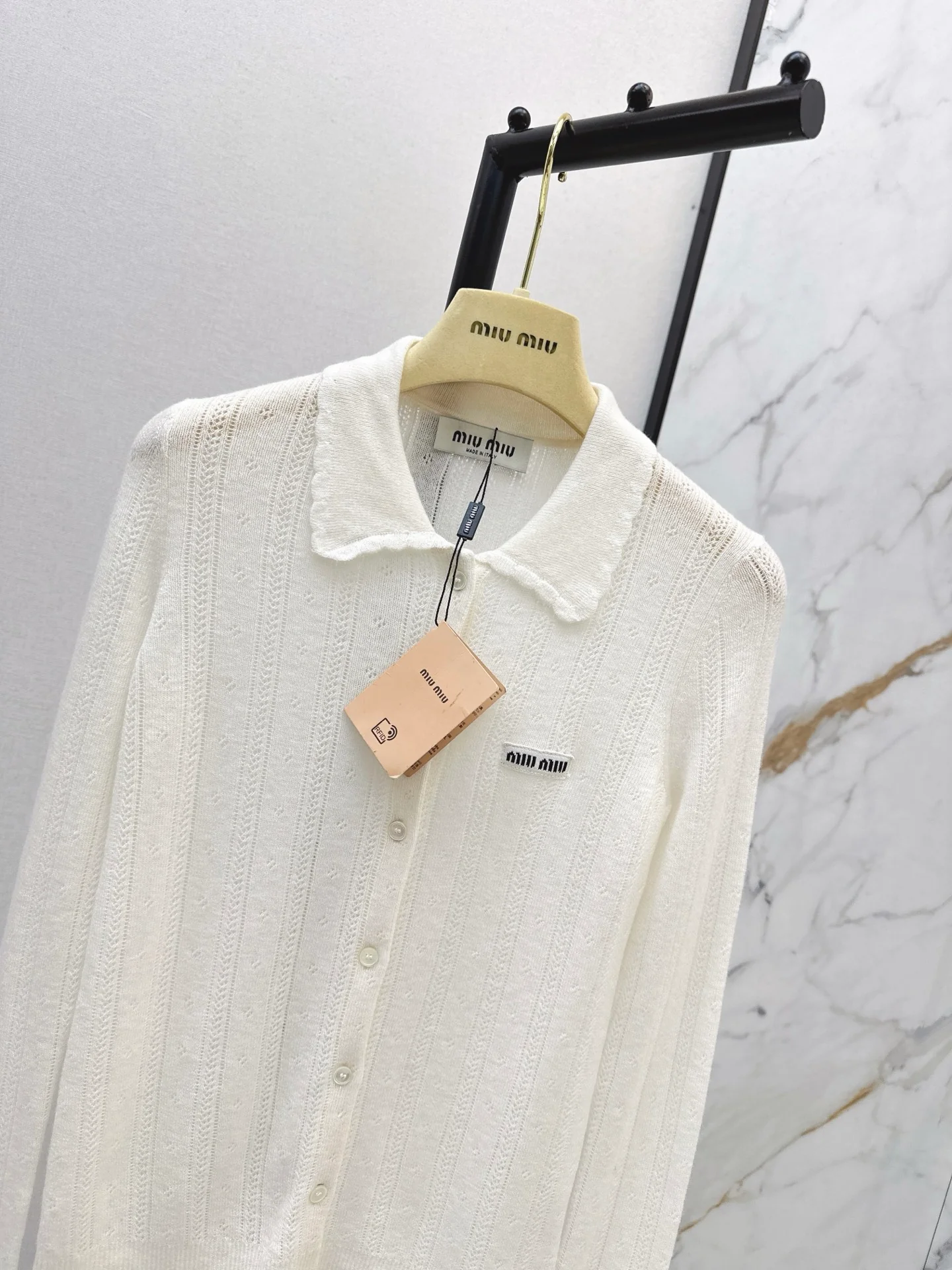 Miu 26ss knit cardigan