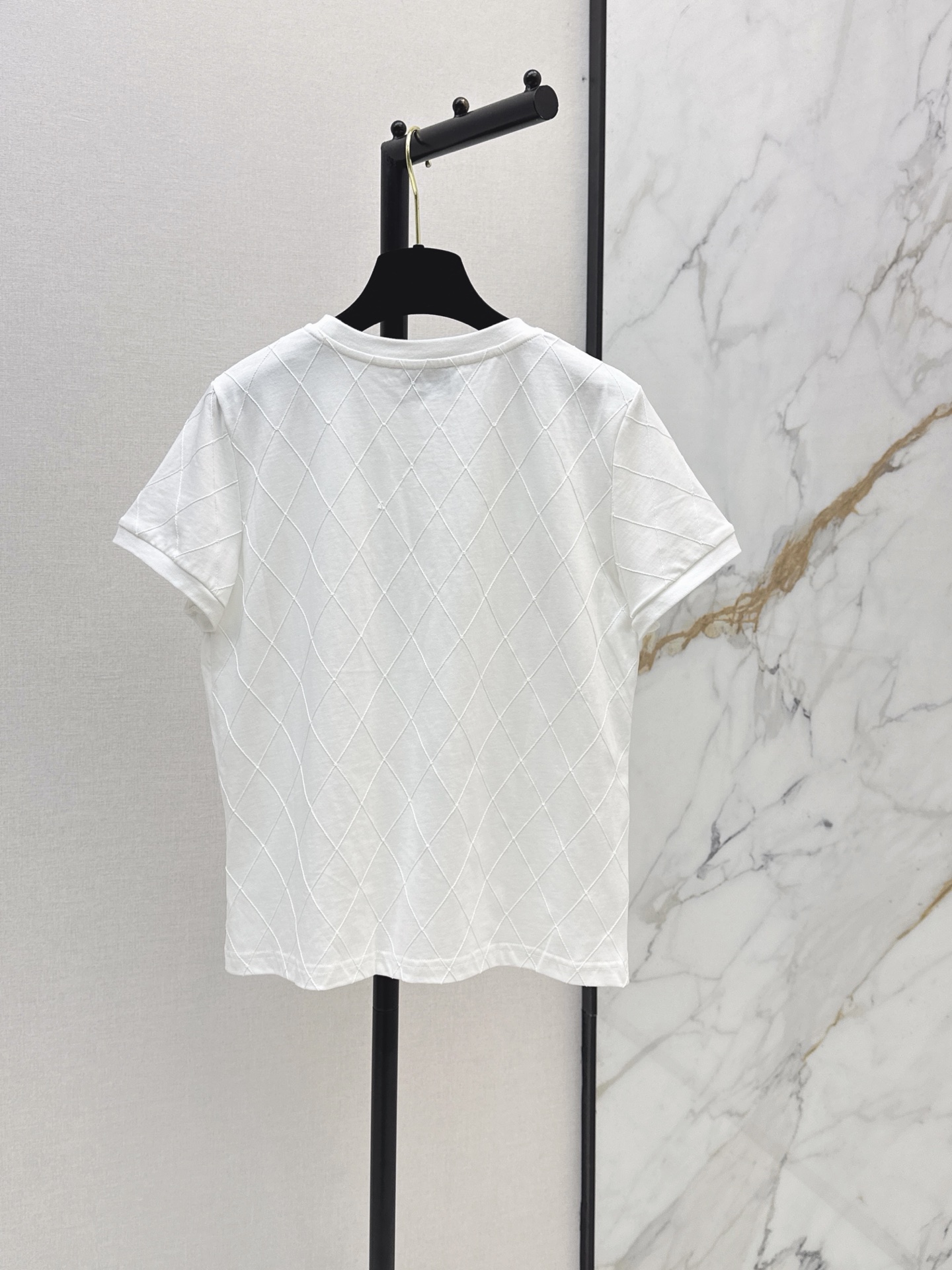 Chan 26ss argyle t-shirt
