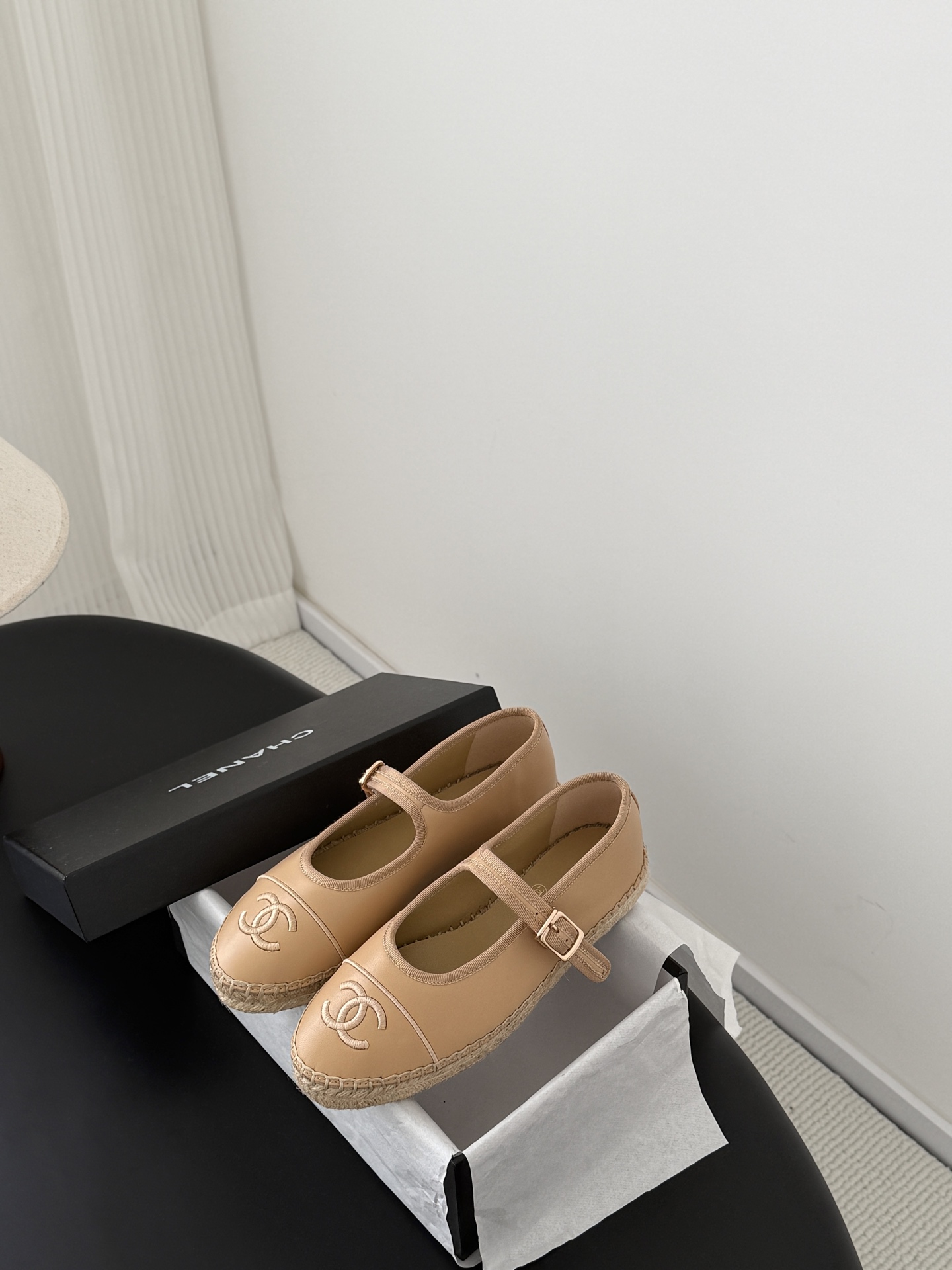 Chan 26ss mary jeans flats