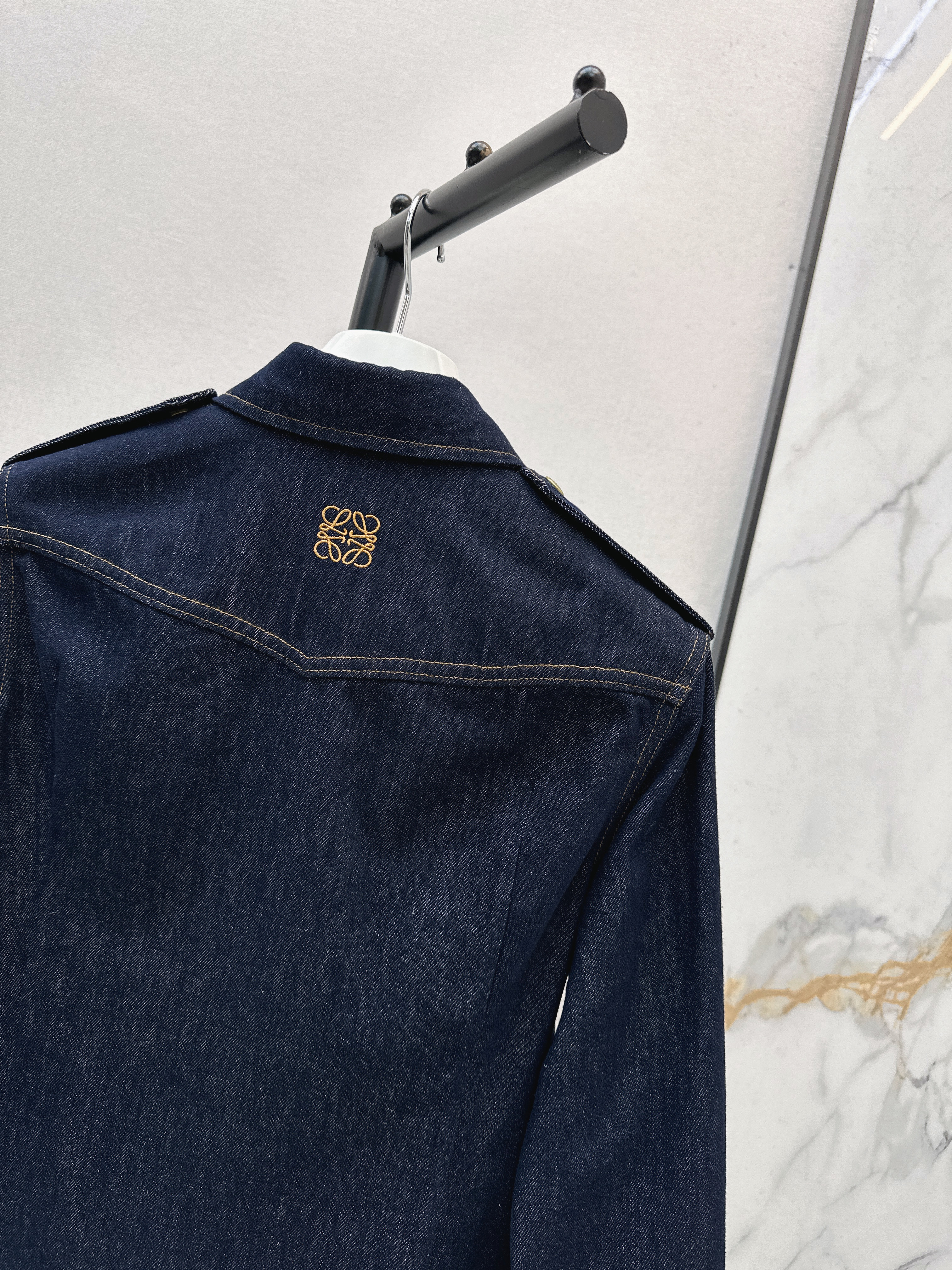 Loe 26ss denim shirt