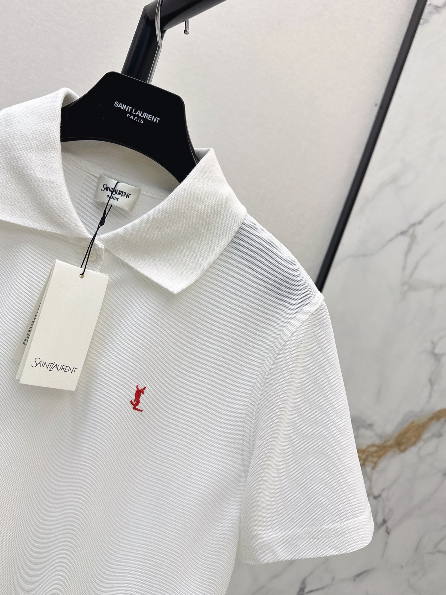 Sain 26ss cropped polo