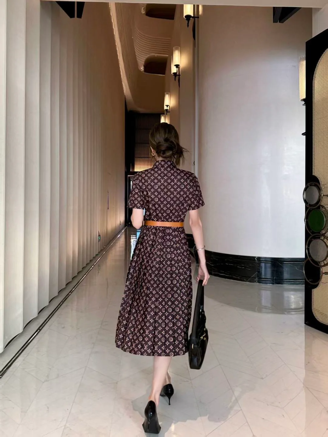 Louis 26ss print dress