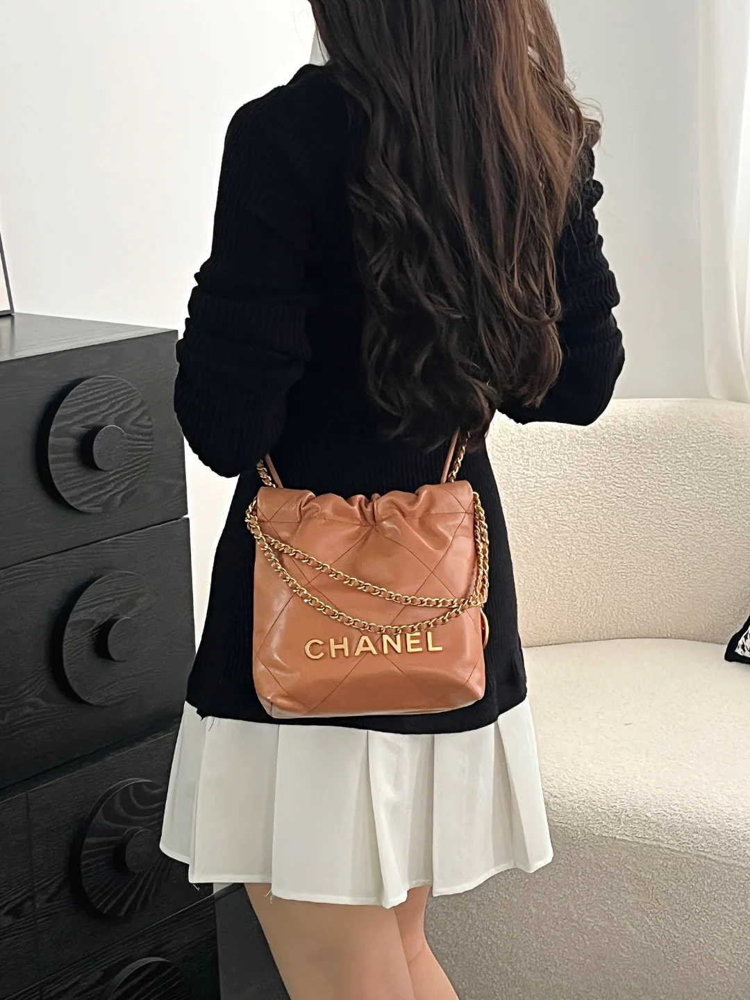 Chan mini  22 bag bucket bag