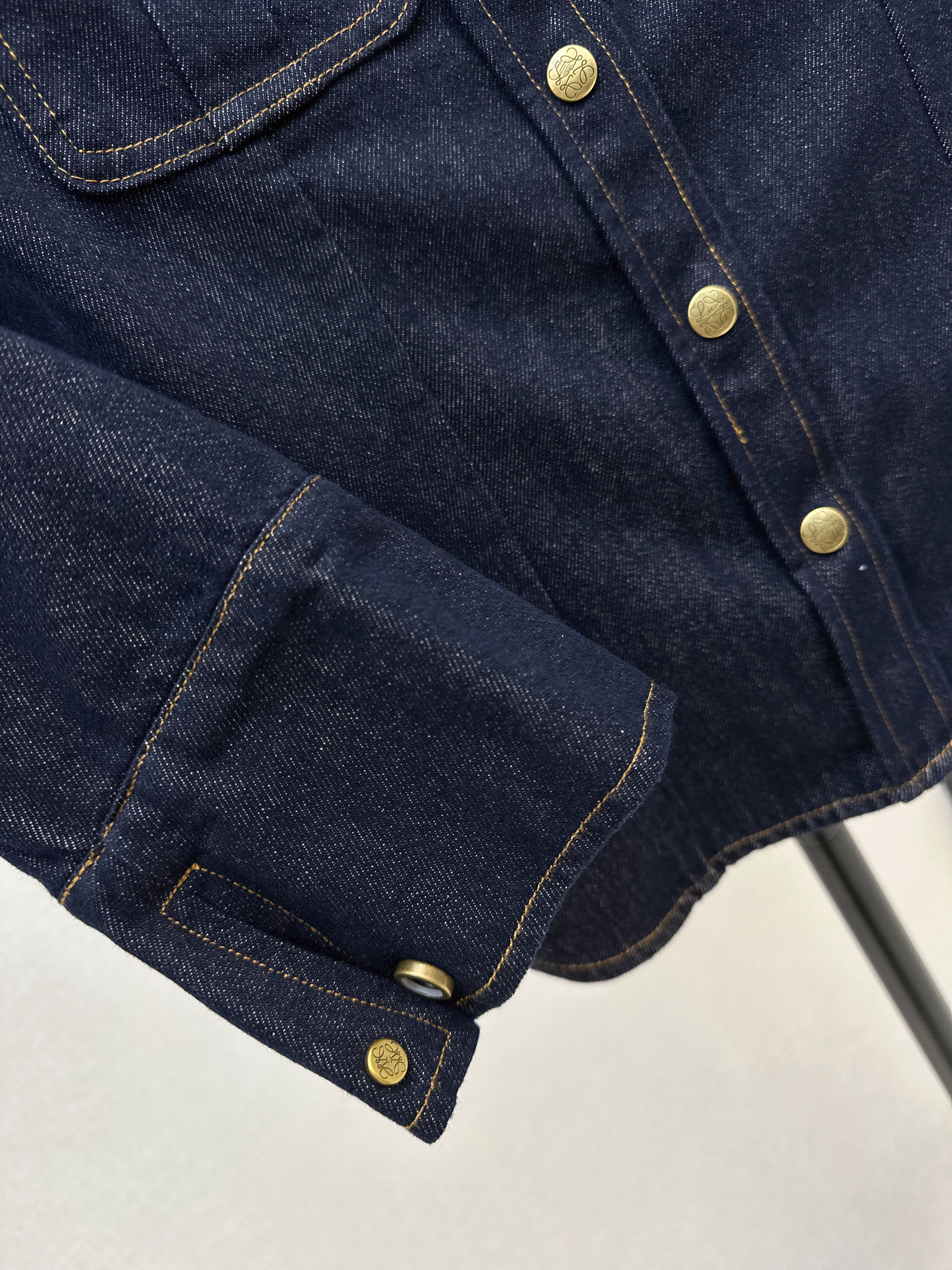 Loe 26ss denim shirt