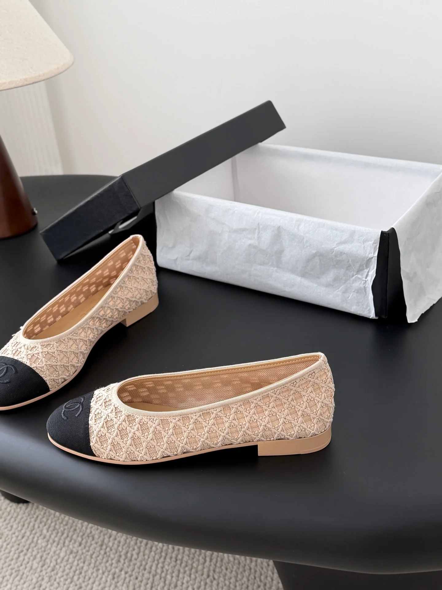 Chan 26ss ballerina shoes