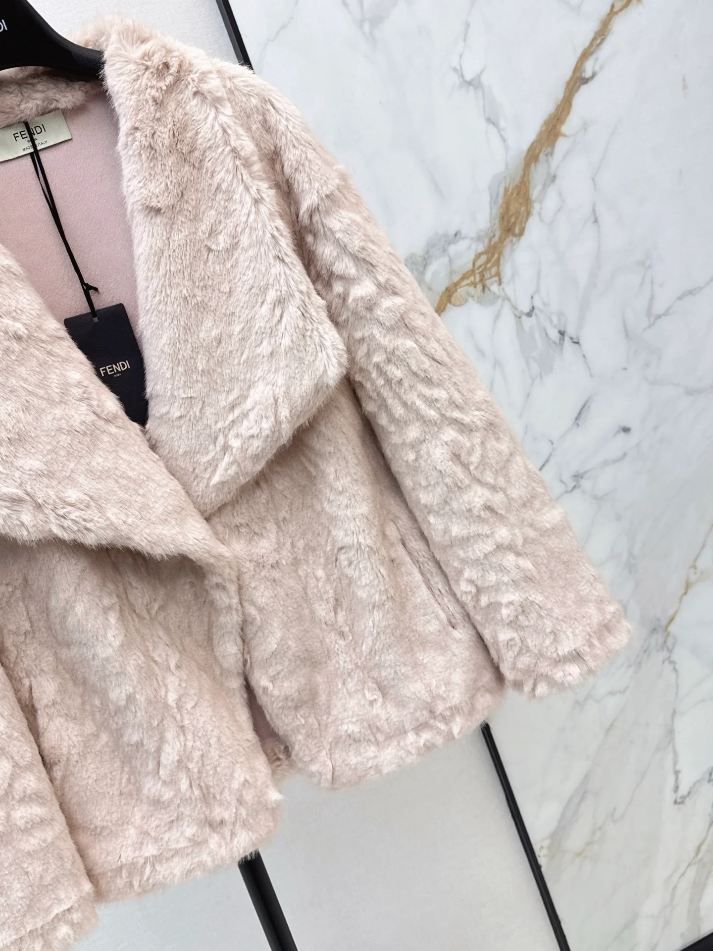 Fend 25fw fur fleece jacket