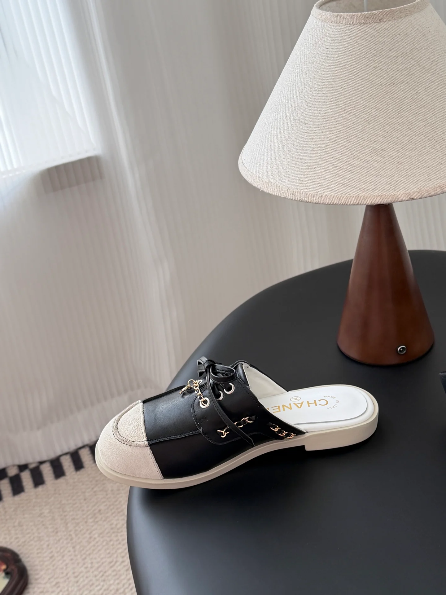 Chan 26ss slip-on shoes