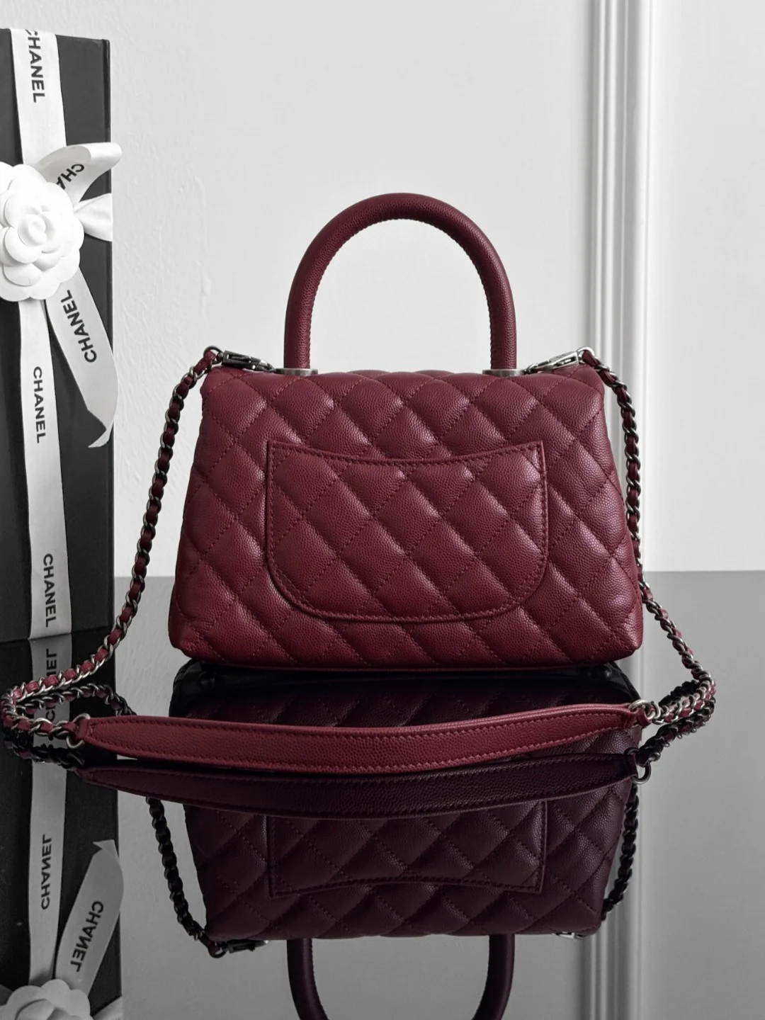 Chan coco handle shoulder bag