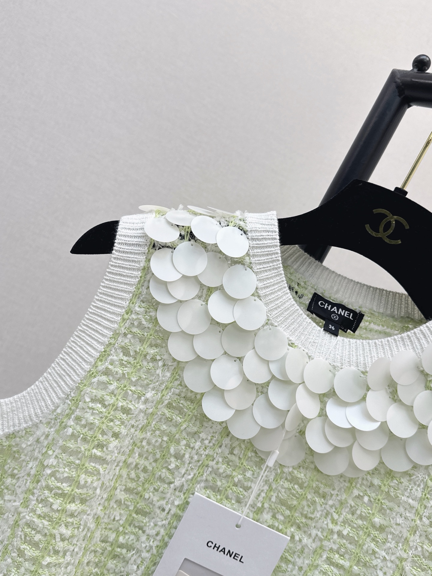 Chan 26ss sequin vest
