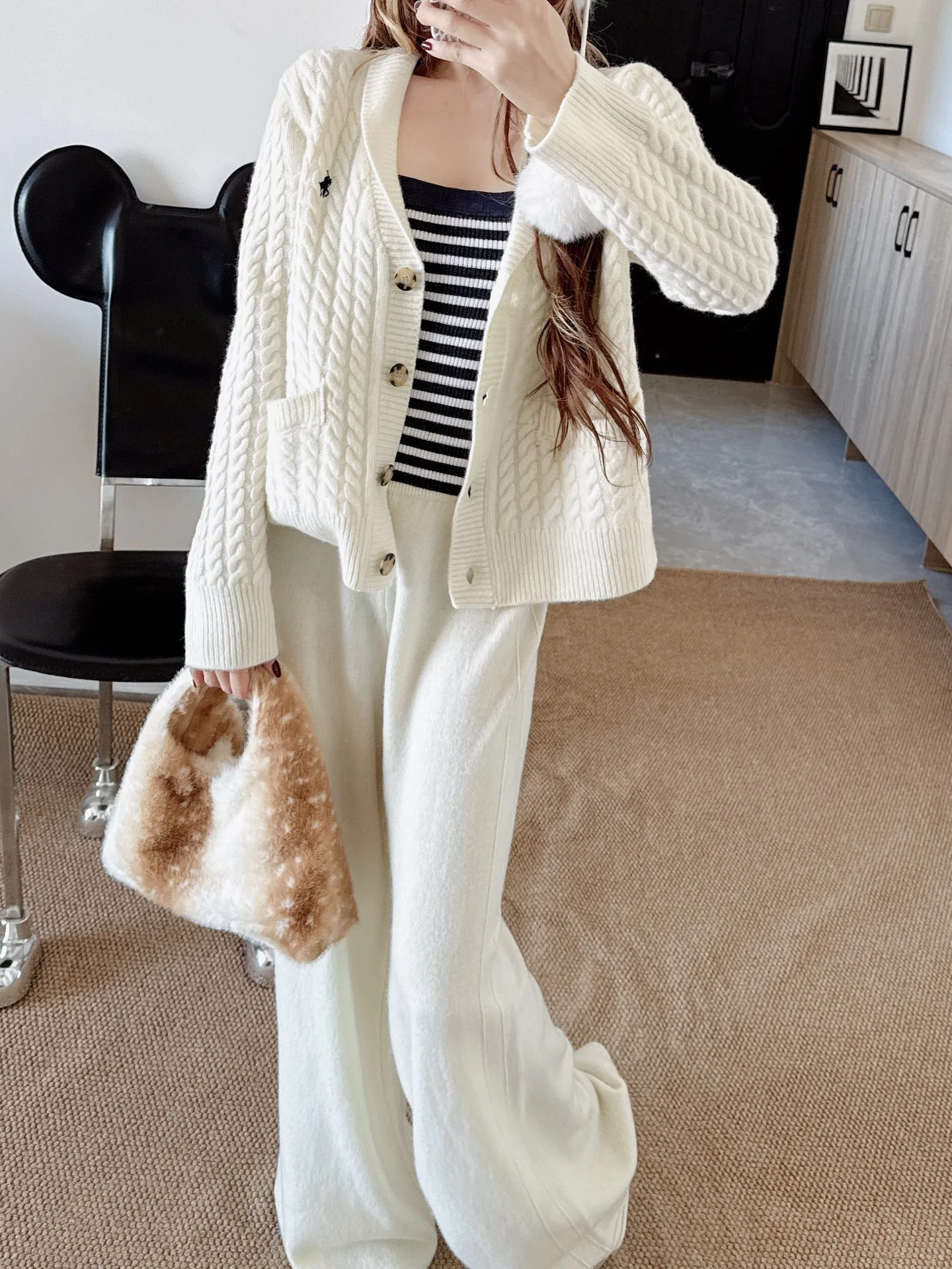 Ralp 26ss knit outfit sets