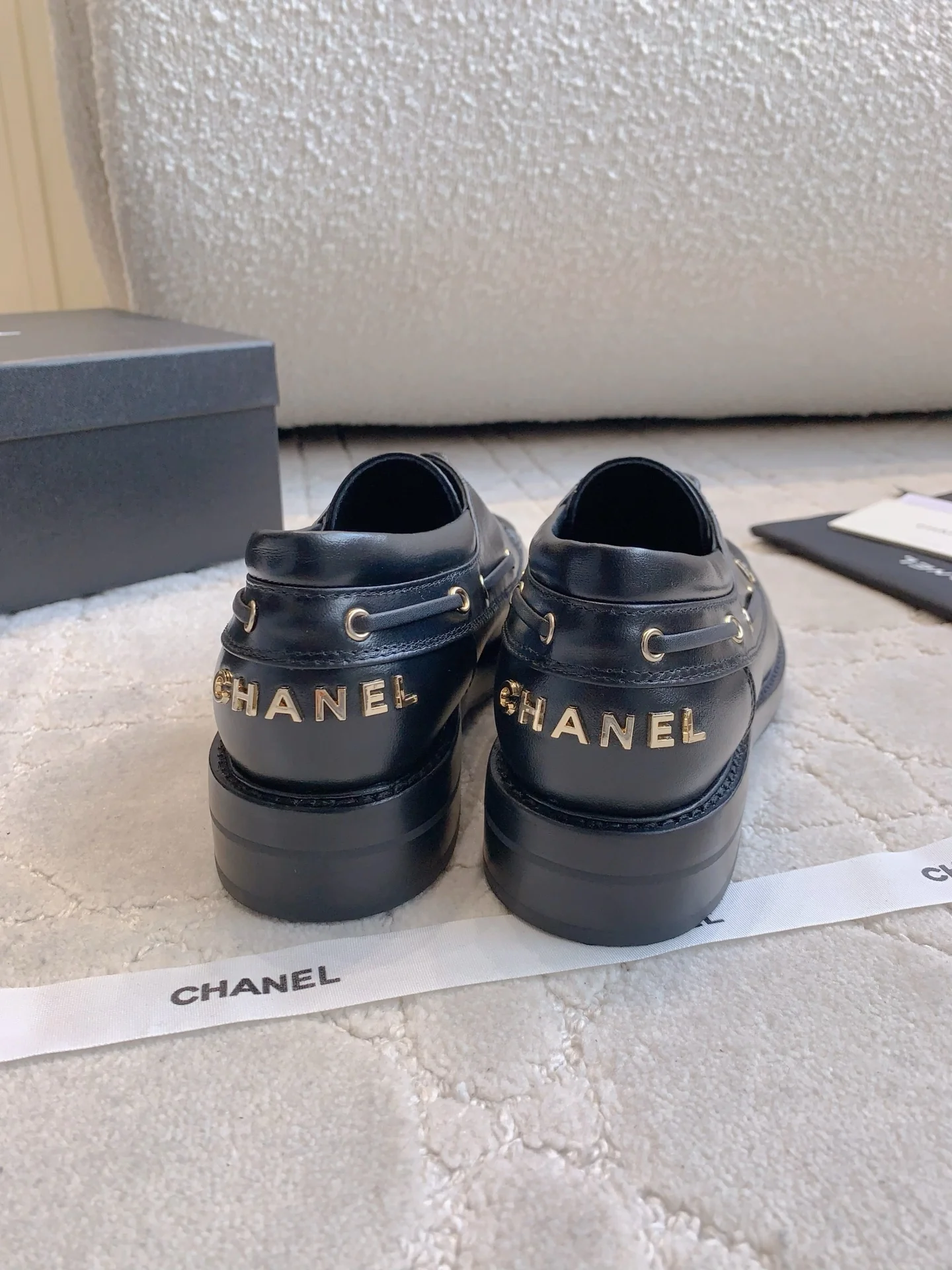 Chan 25fw loafer shoes