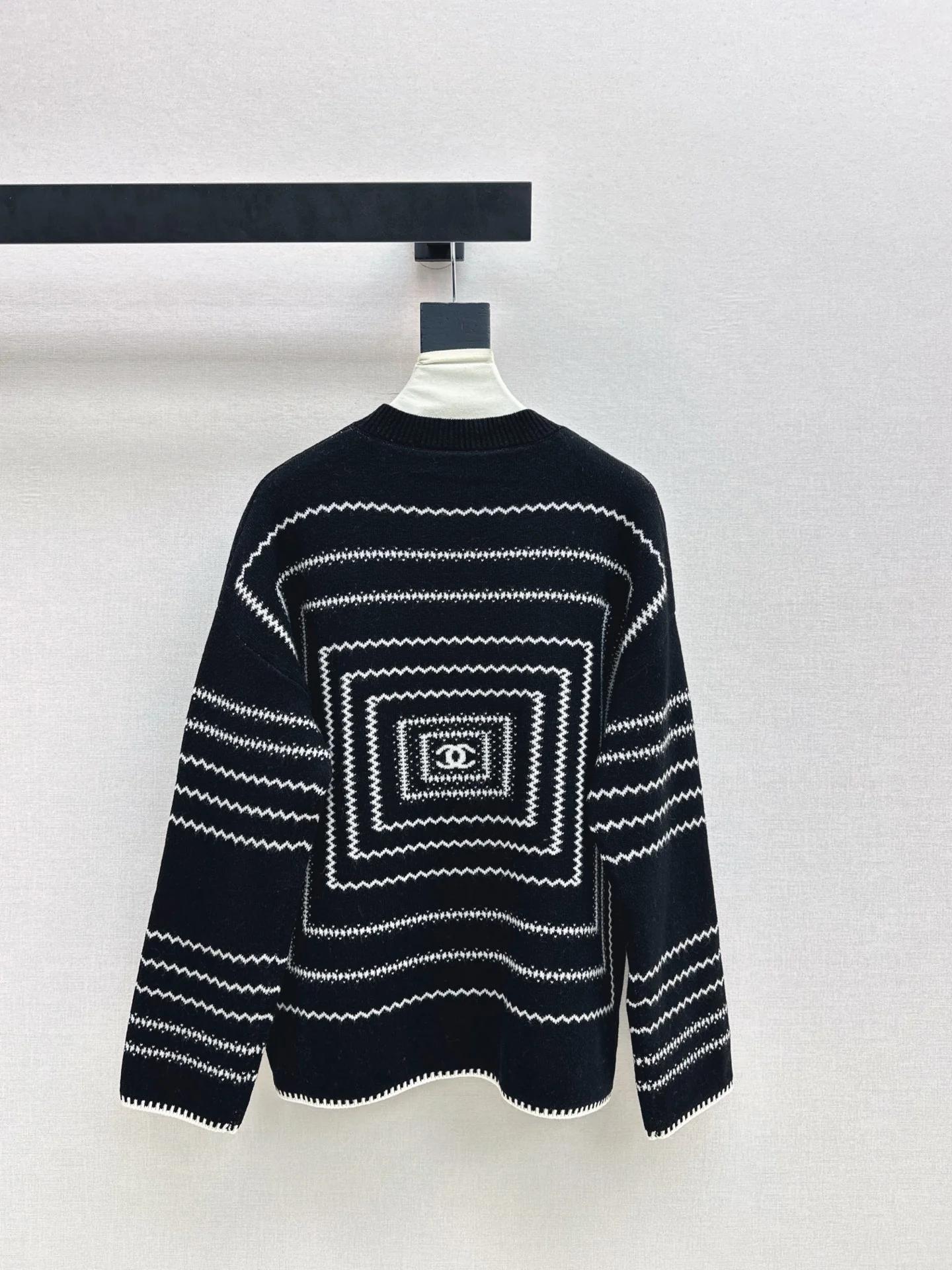 Chan 26ss jacquard sweater