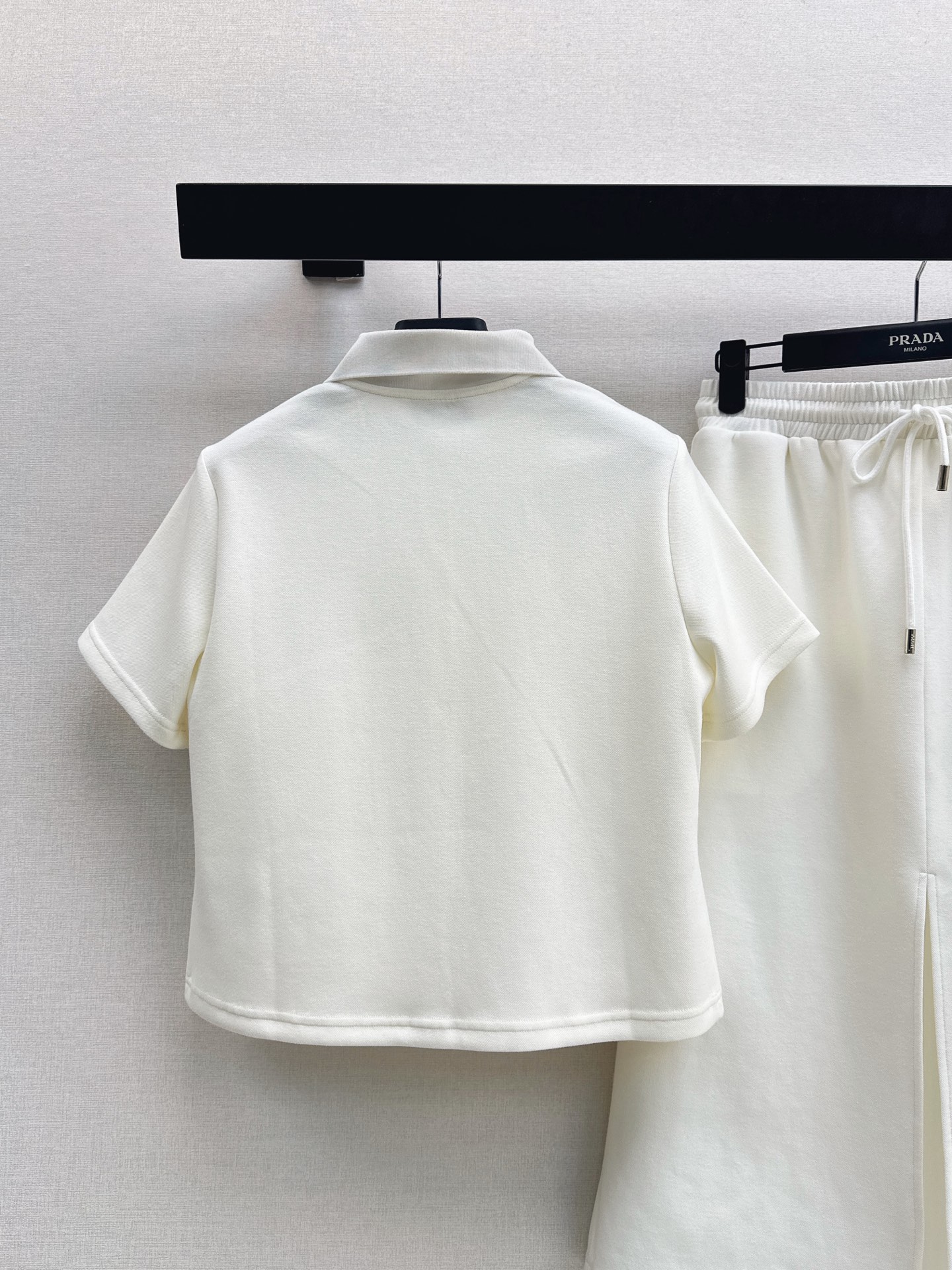 Pra 26ss polo top skirt set