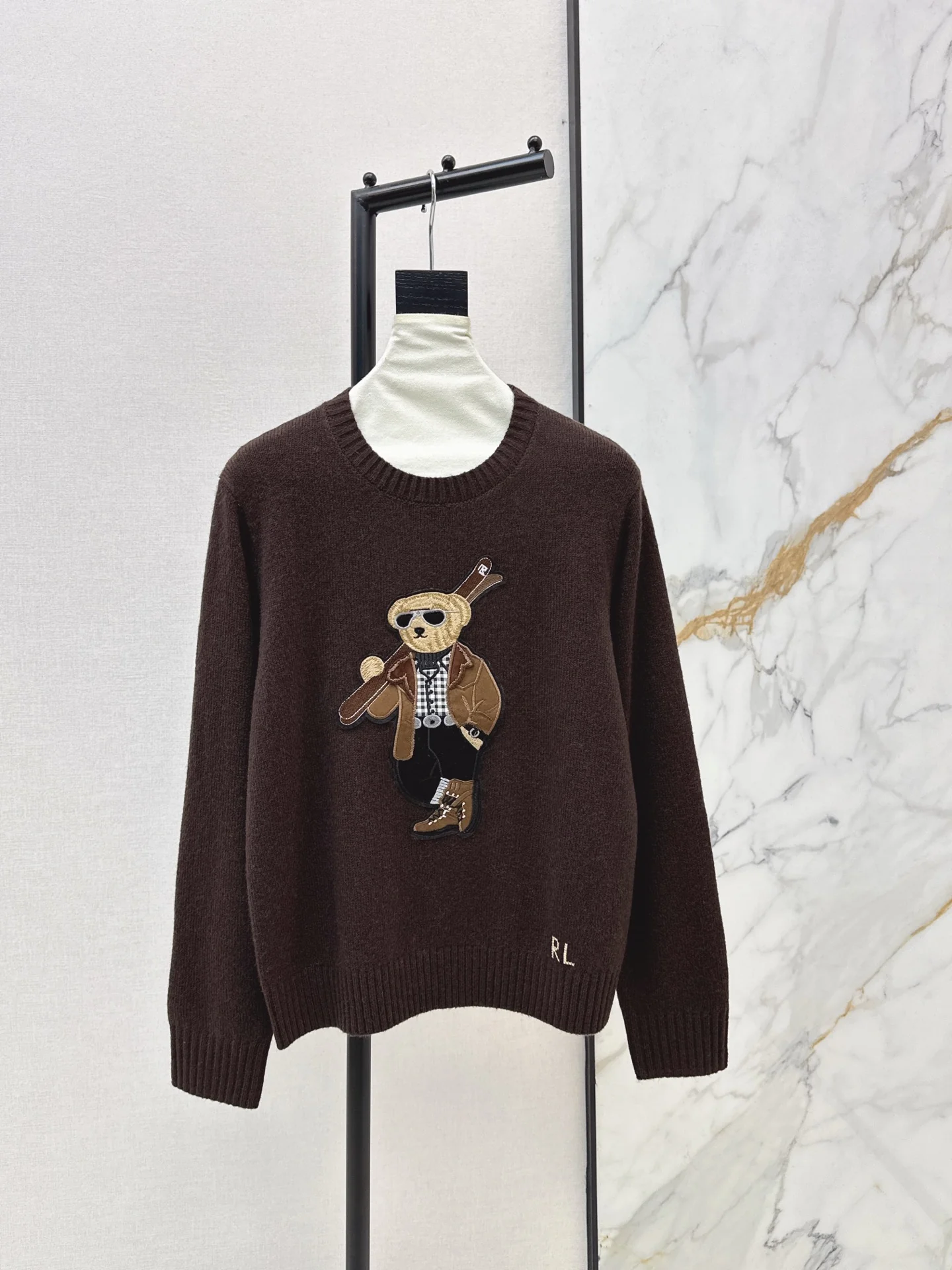 Ralp 25fw embroidery sweater