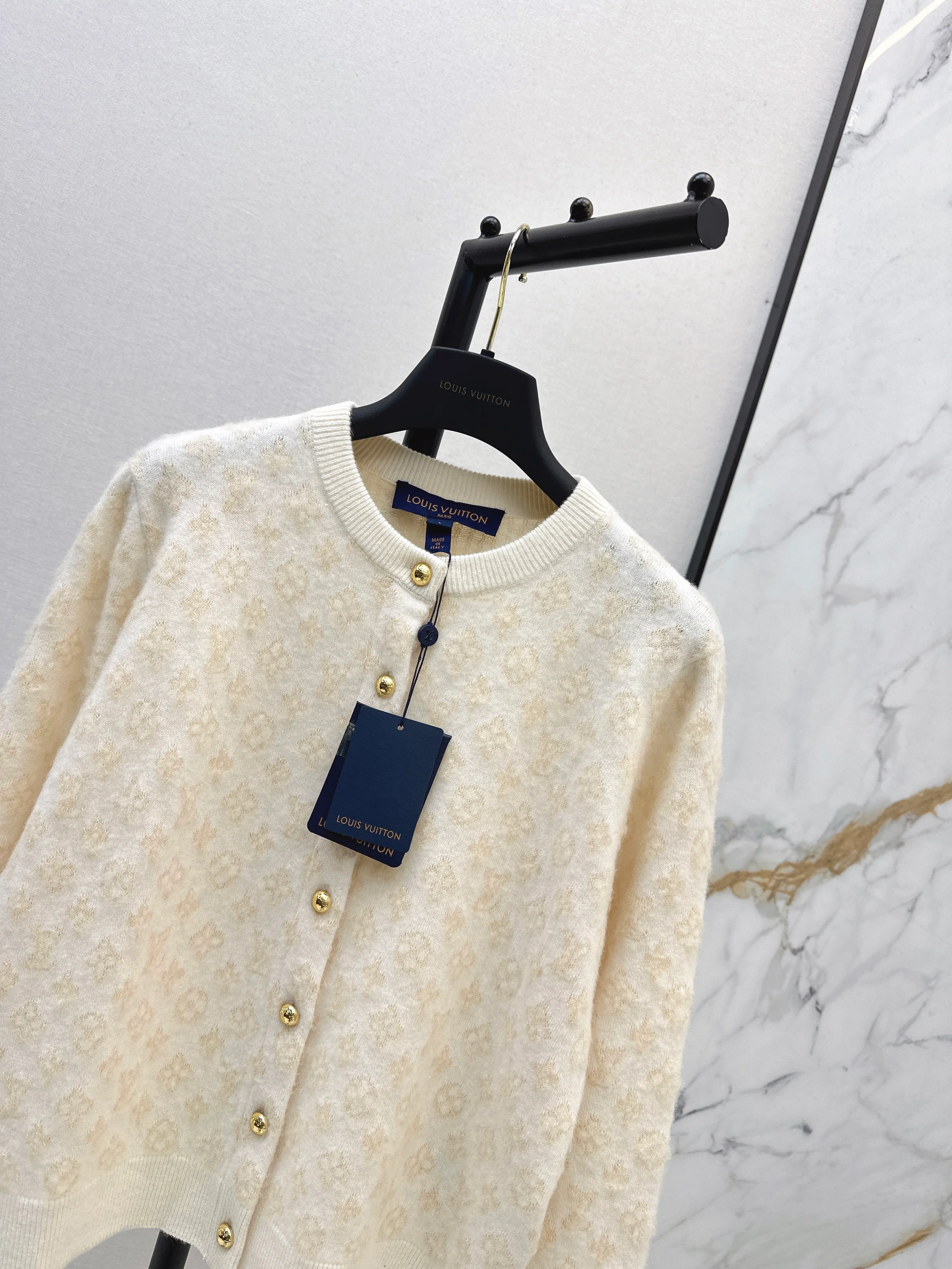 Louis 26ss jacquard cardigan