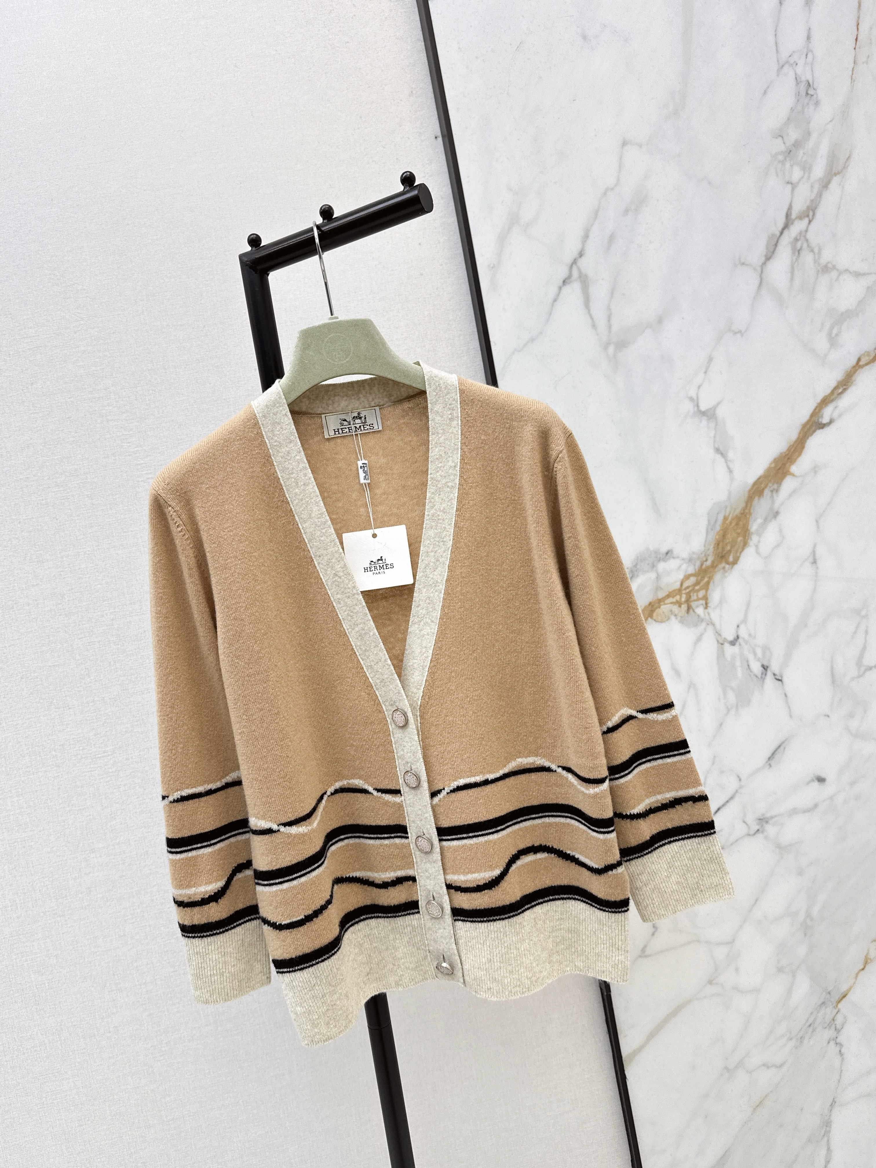 Herm 26ss knit cardigan