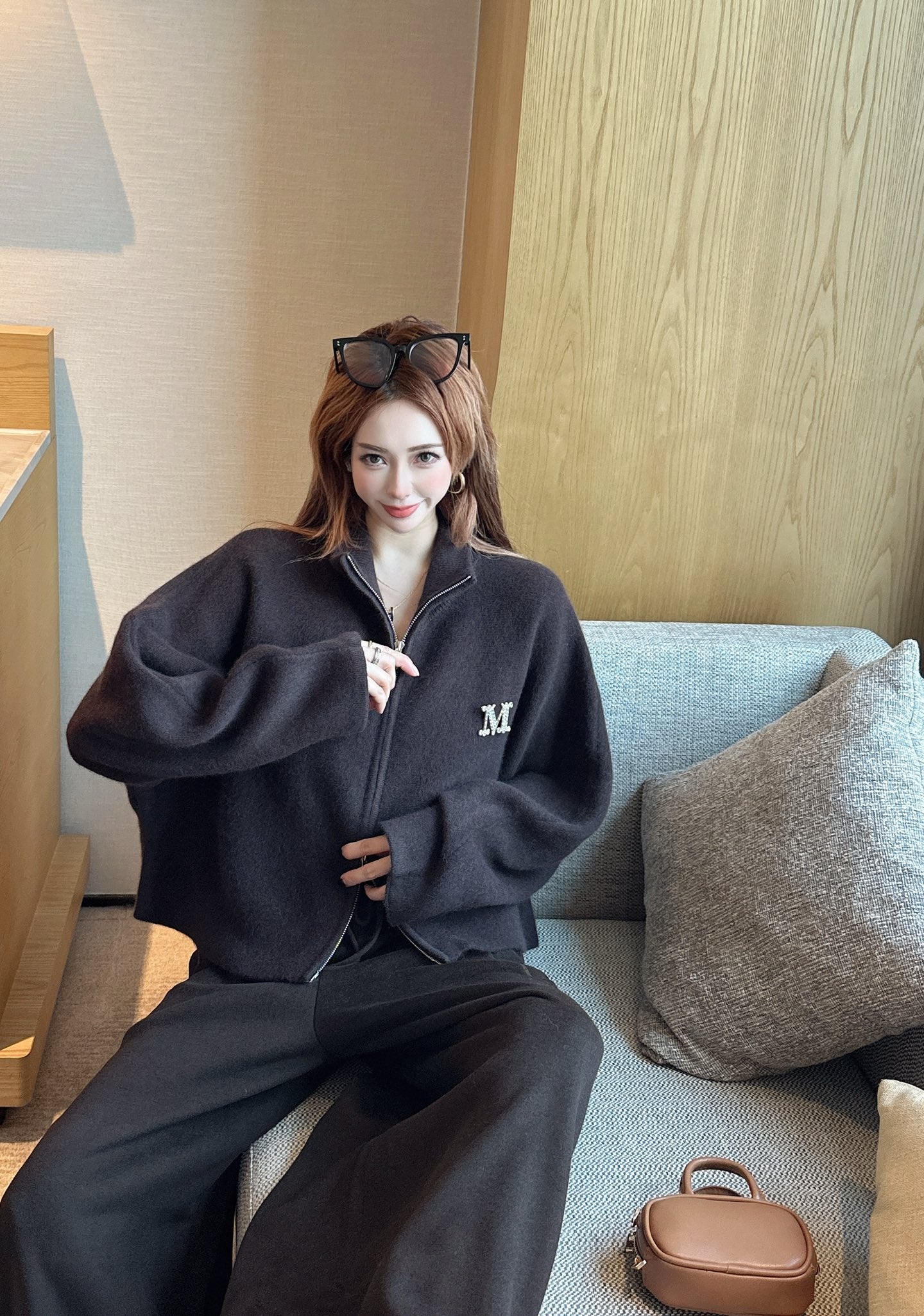 Max 25fw knit jacket