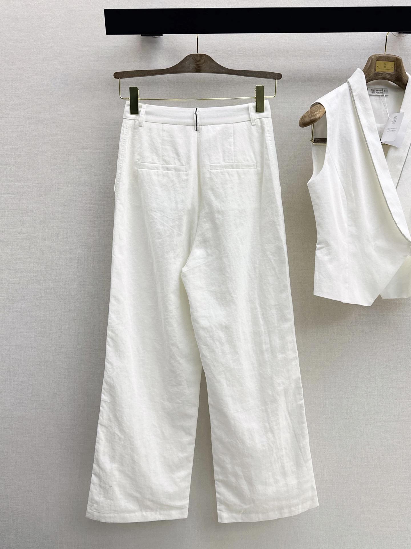 Brun 26ss waistcoat suit pants sets