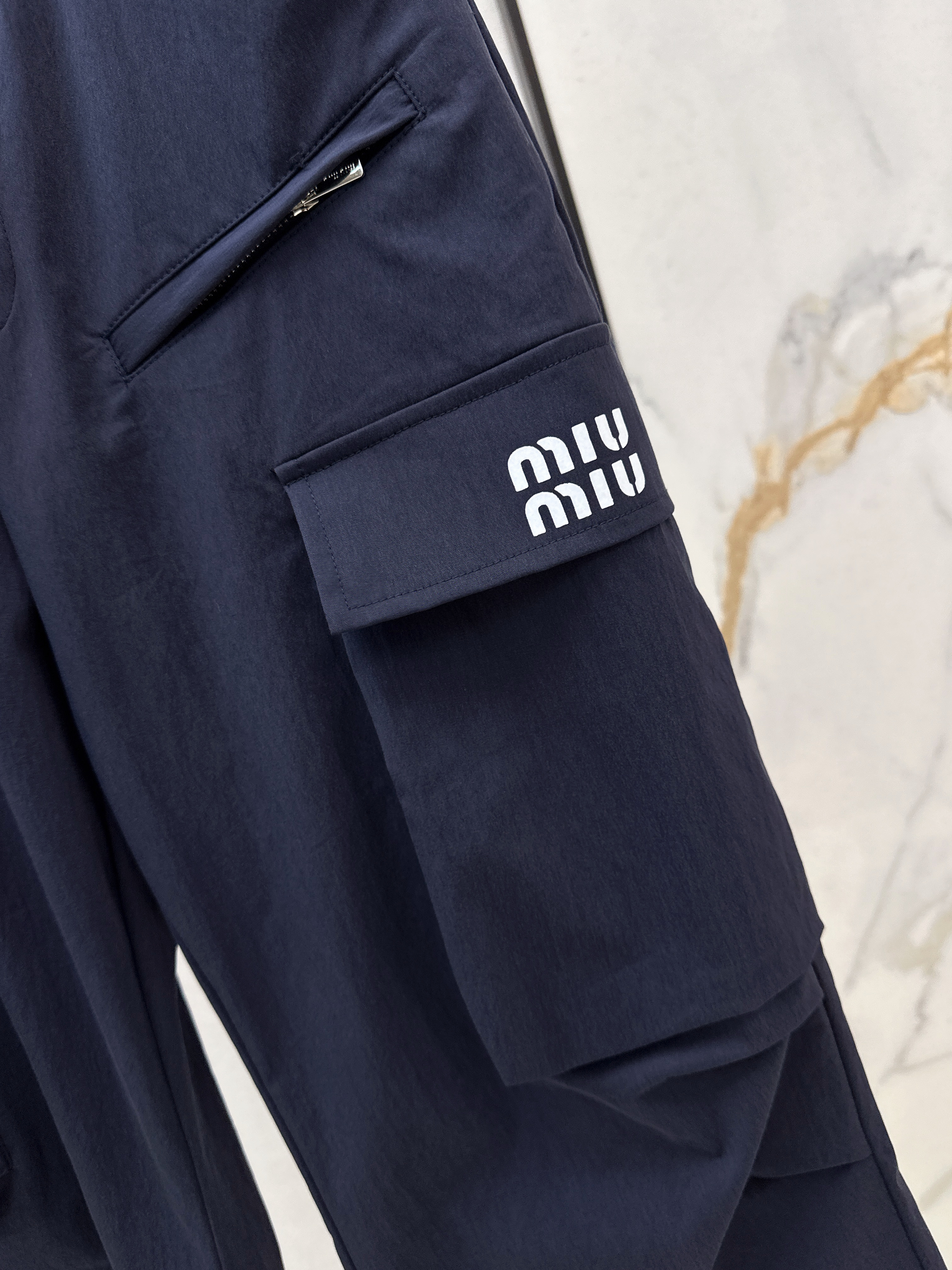 Miu 26ss cargo pants