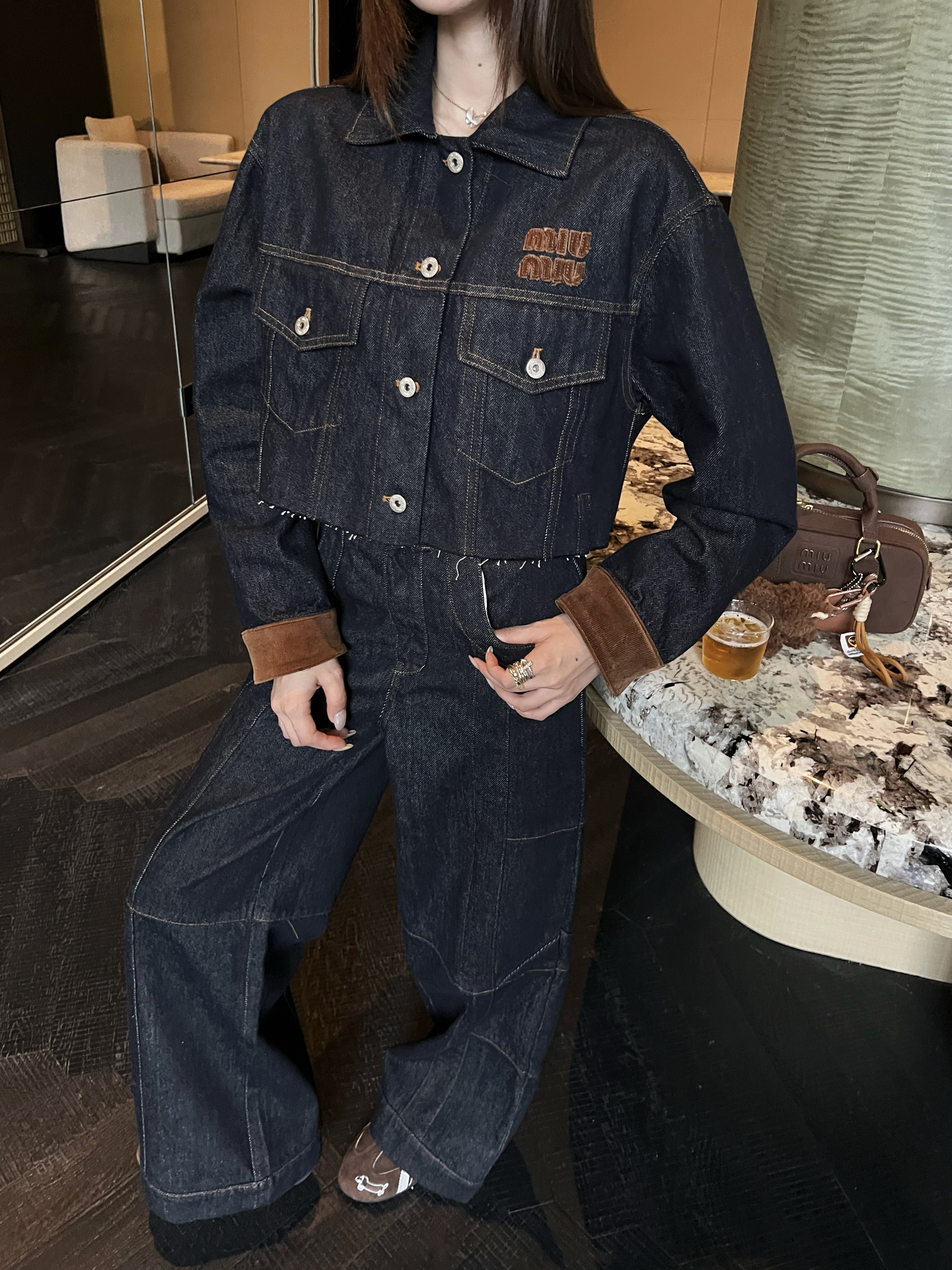 Miu 26ss denim jacket