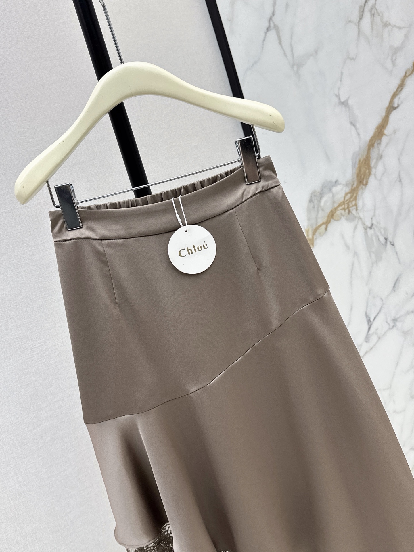 Chol 26ss lace asymmetrical skirt