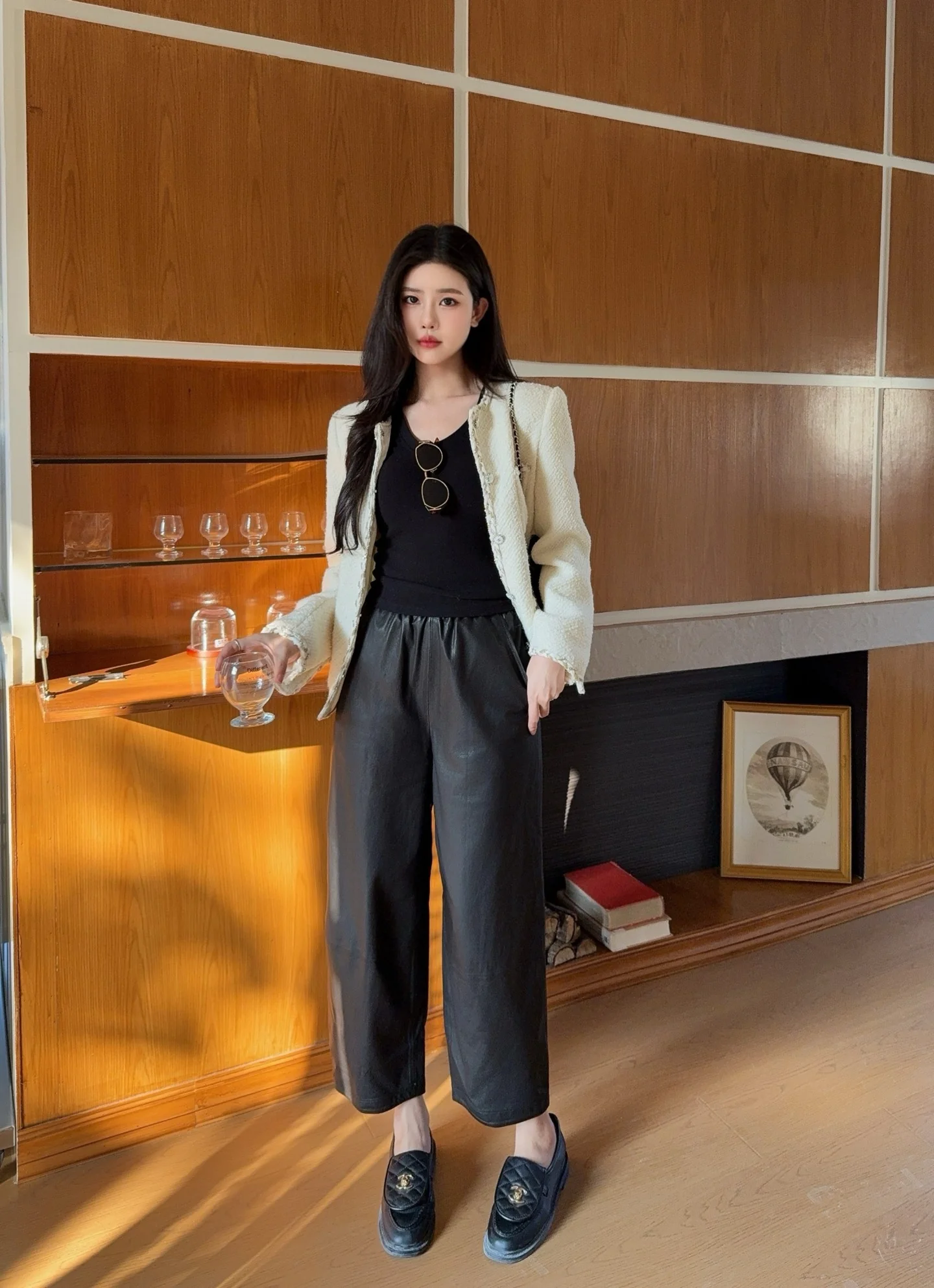 Row 26ss leather pants