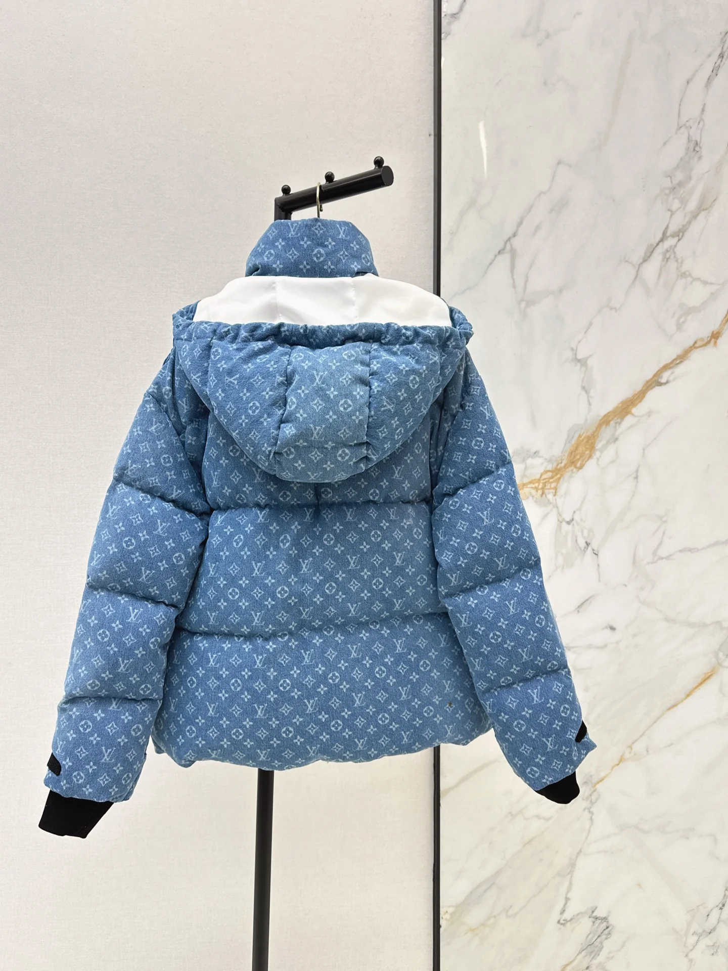 Louis 25fw denim down jacket