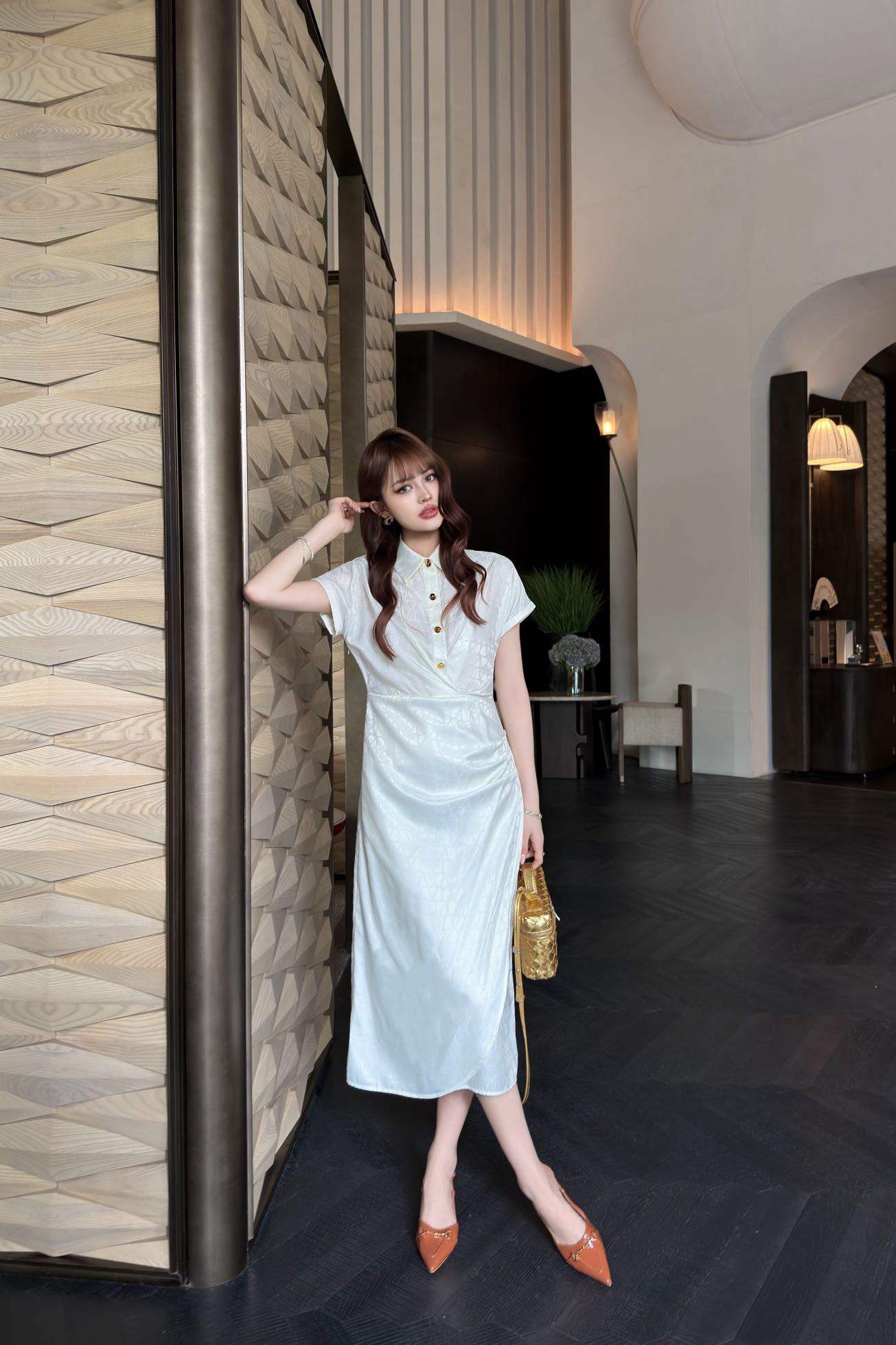 Valen 26ss shirt dress