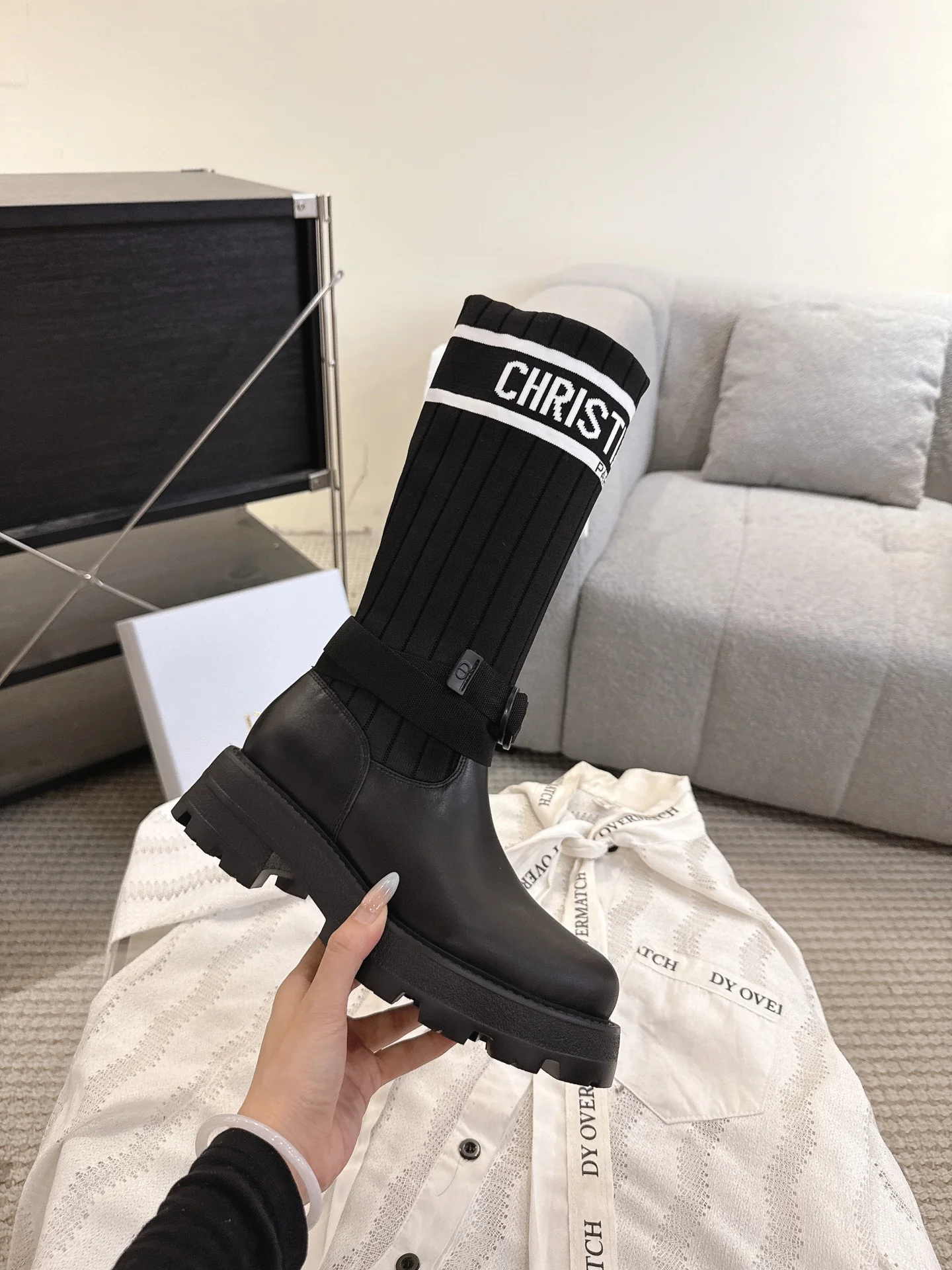 CD 25fw sock boots