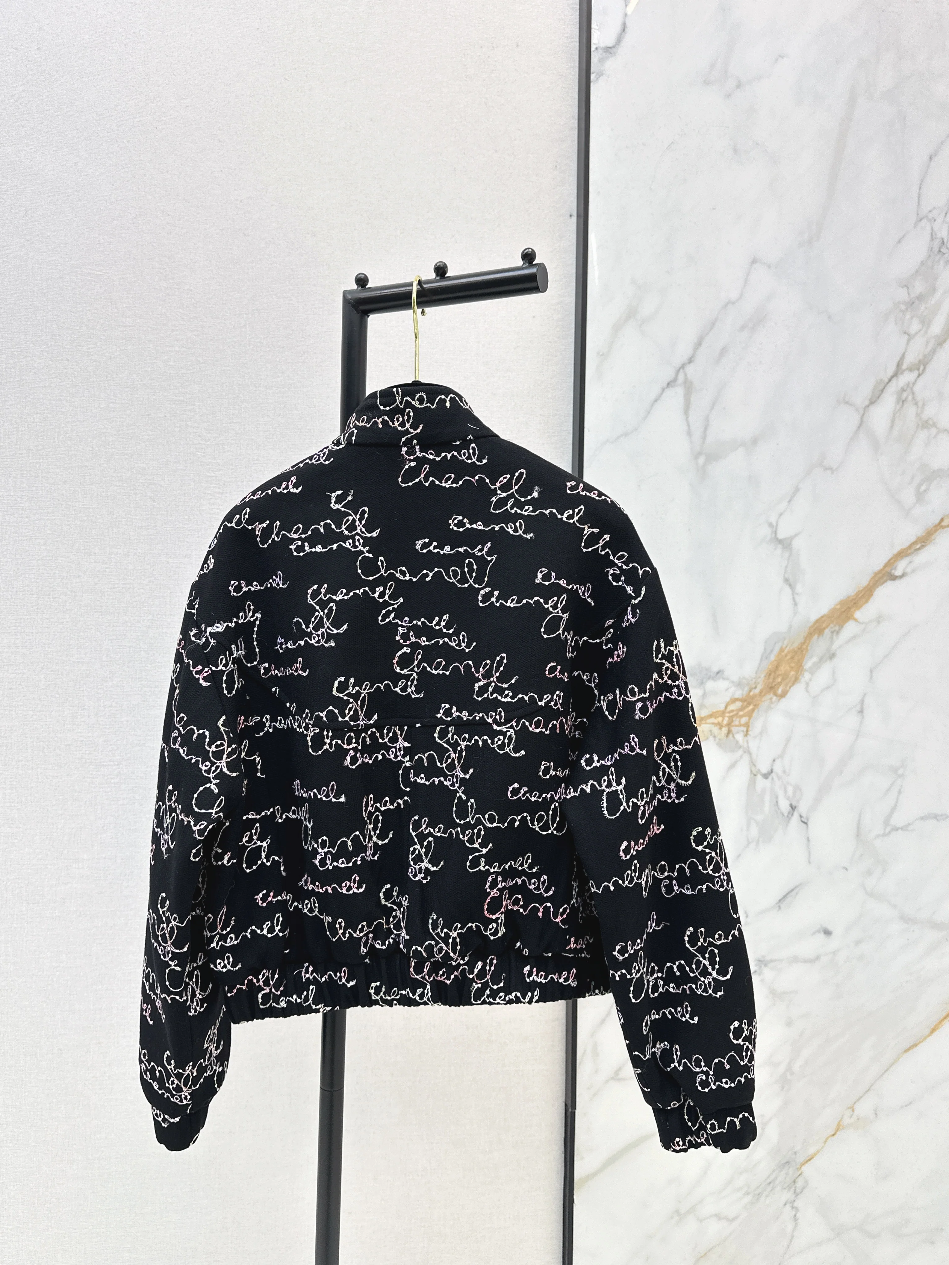 Chan 26ss sequin embroidery jacket