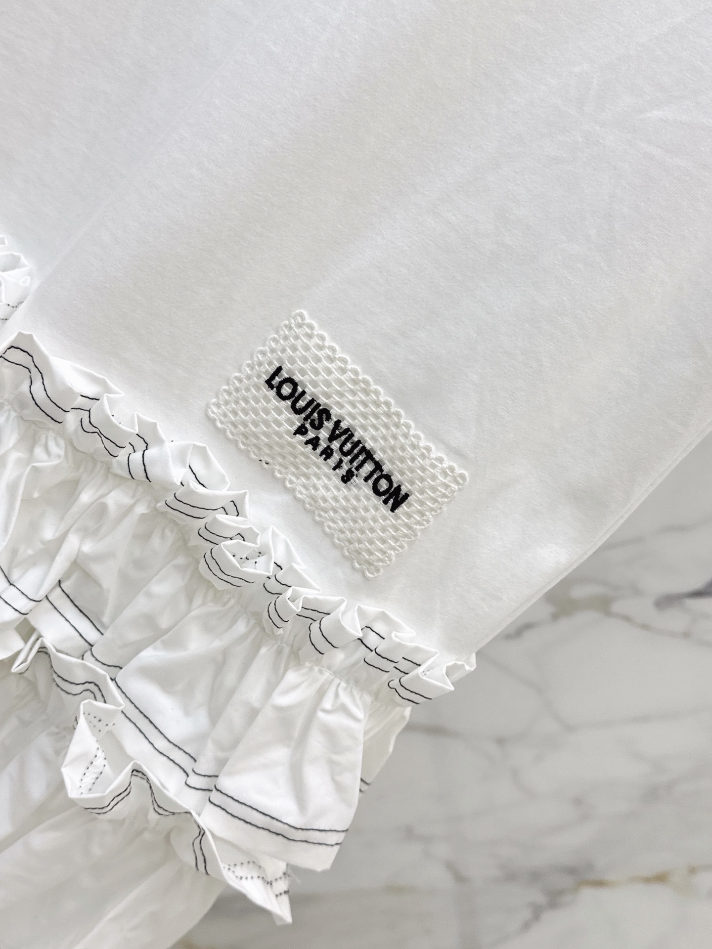 Loui 26ss ruffle dress