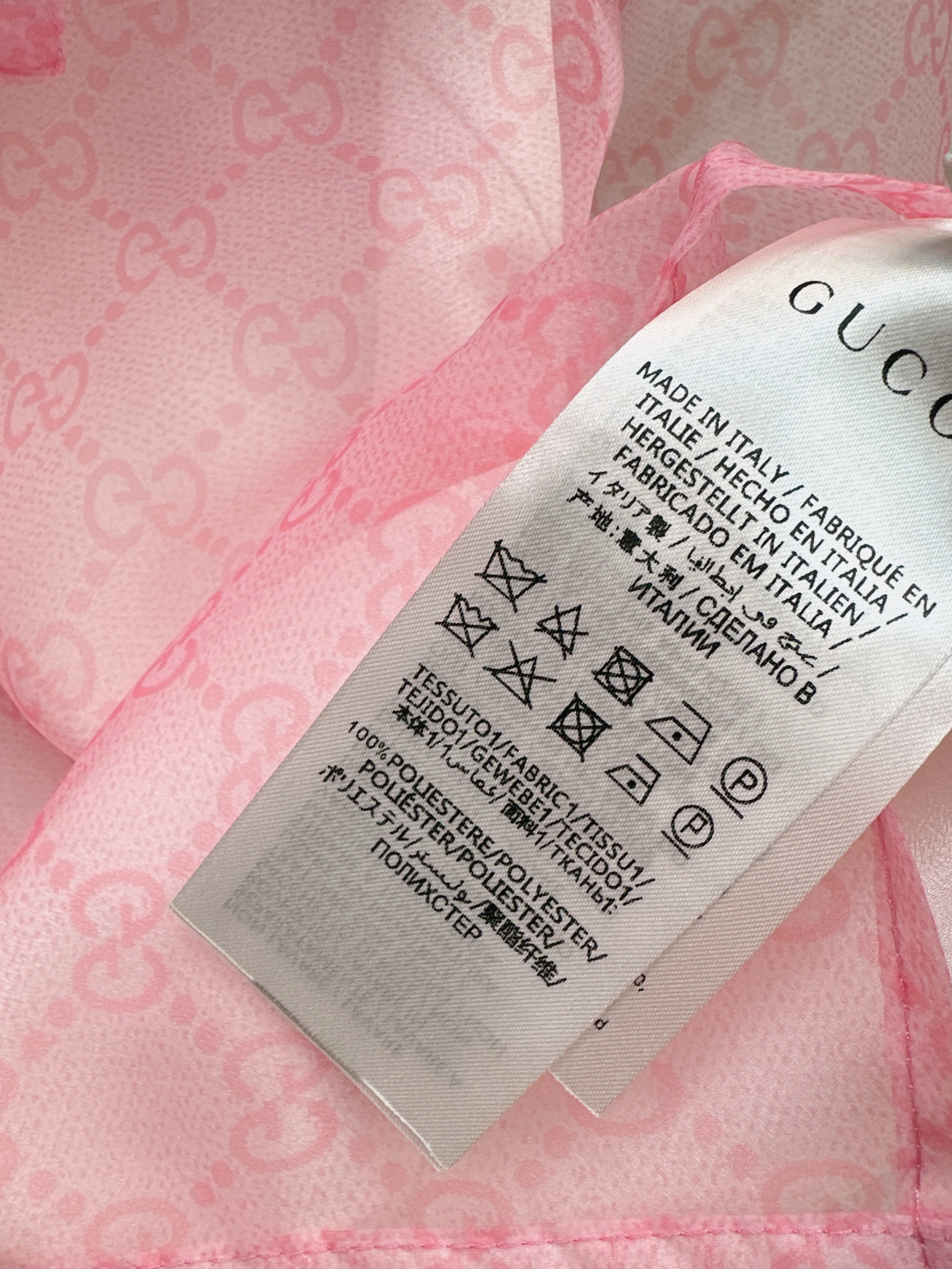 Guc 26ss ribbon shirt