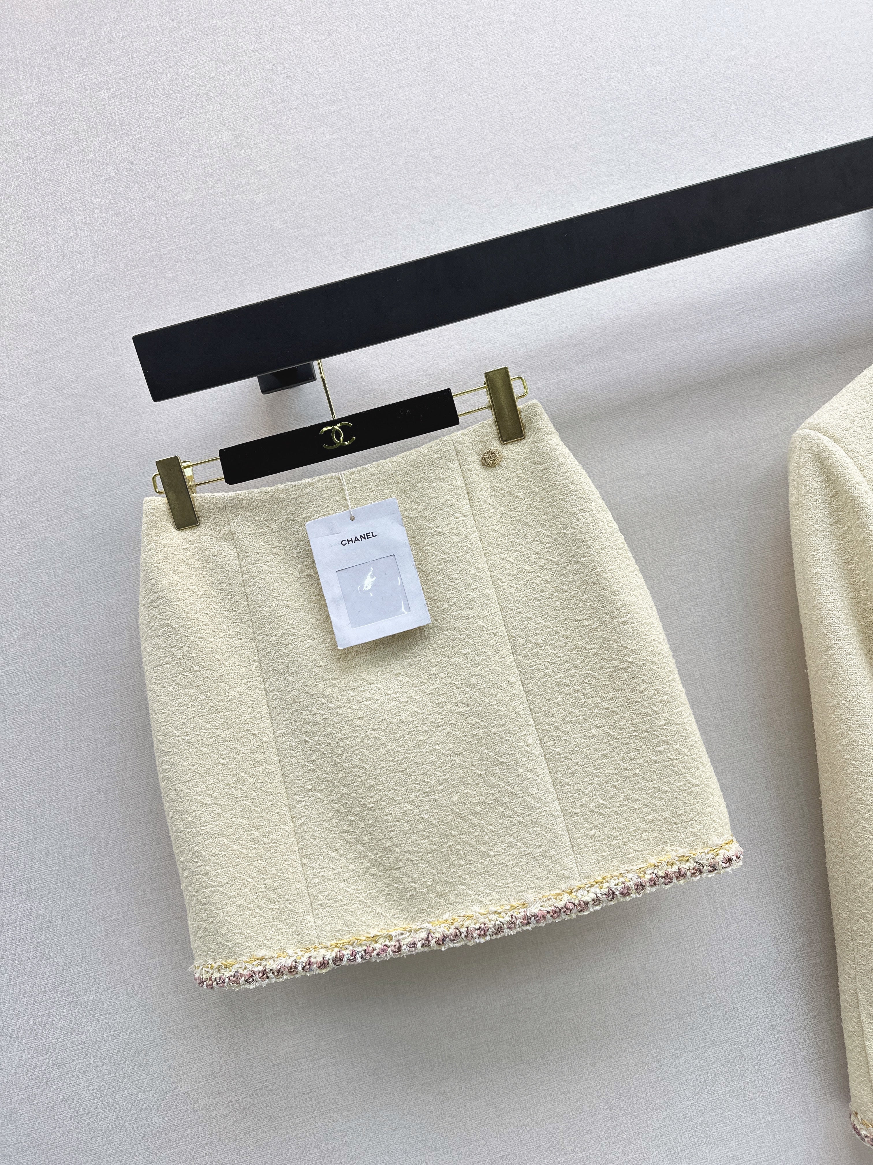 Chan 26ss woven skirts