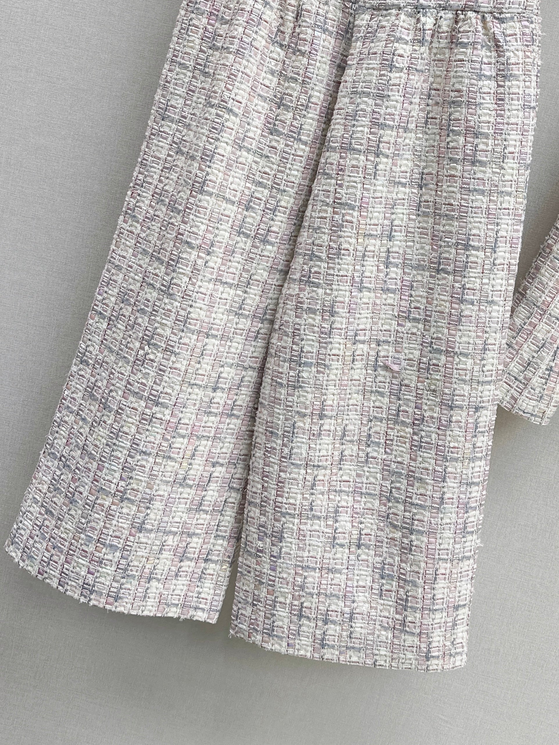 Chan 26ss tweed pants