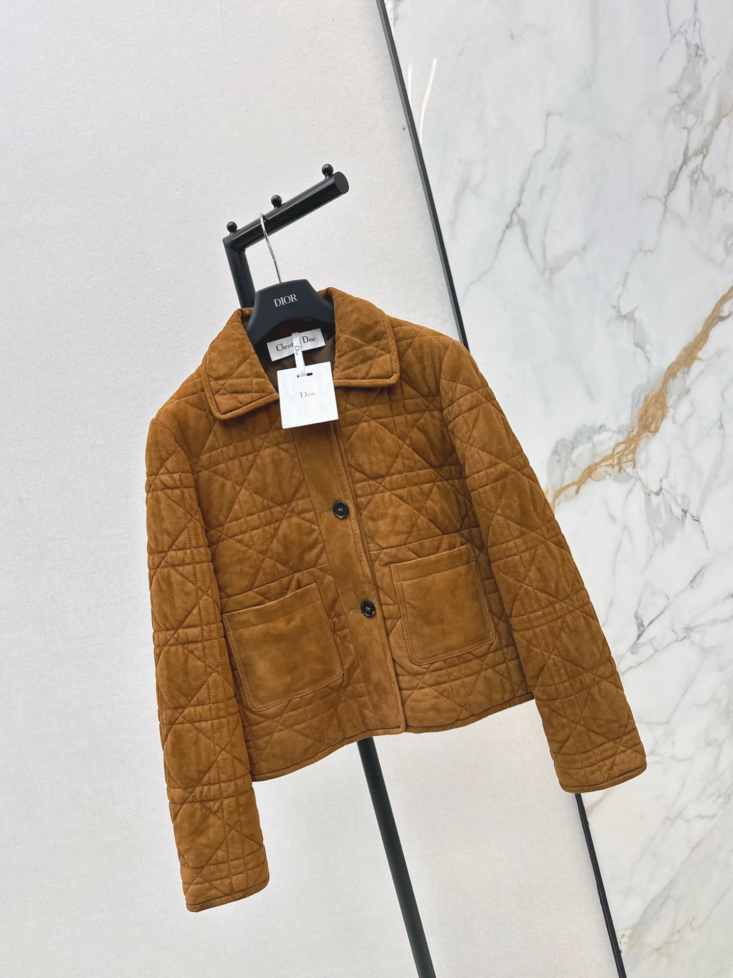 CD 25fw suede jacket