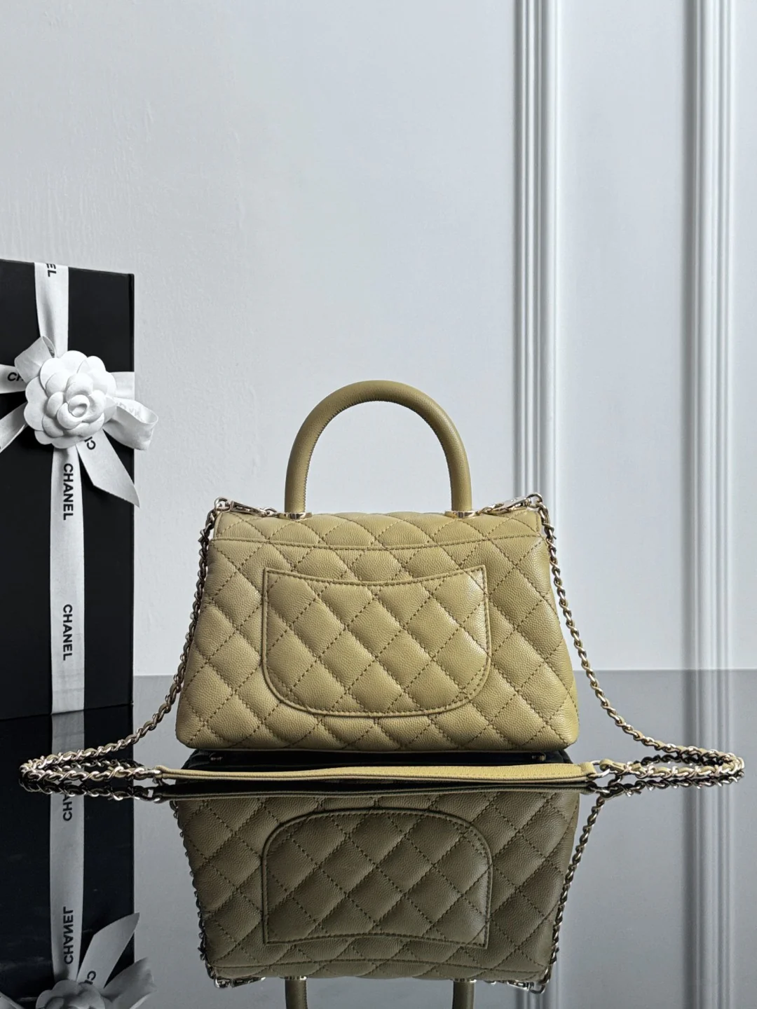 Chan 26ss coco handle shoulder bag