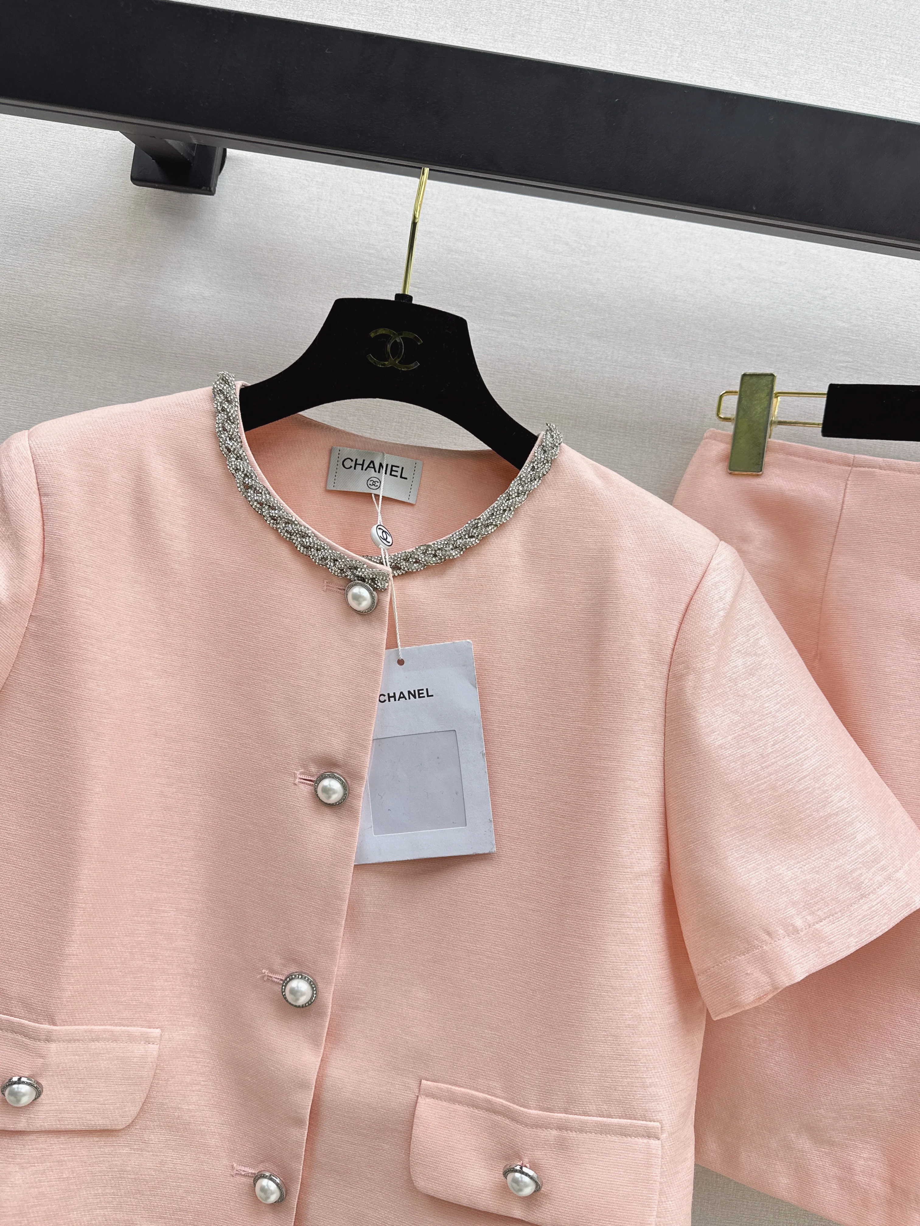 Chan 26ss tweed outfit sets