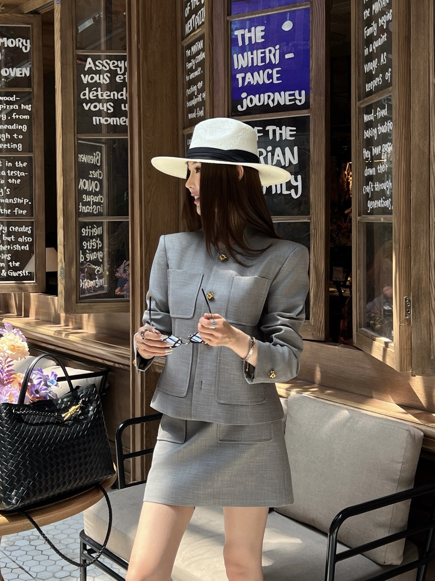 Bott 26ss A-line skirt