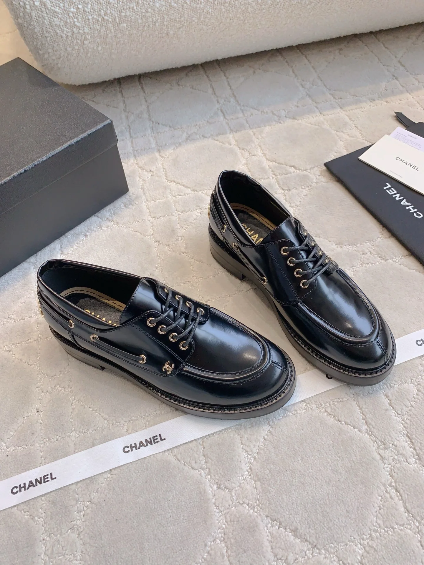 Chan 25fw loafer shoes