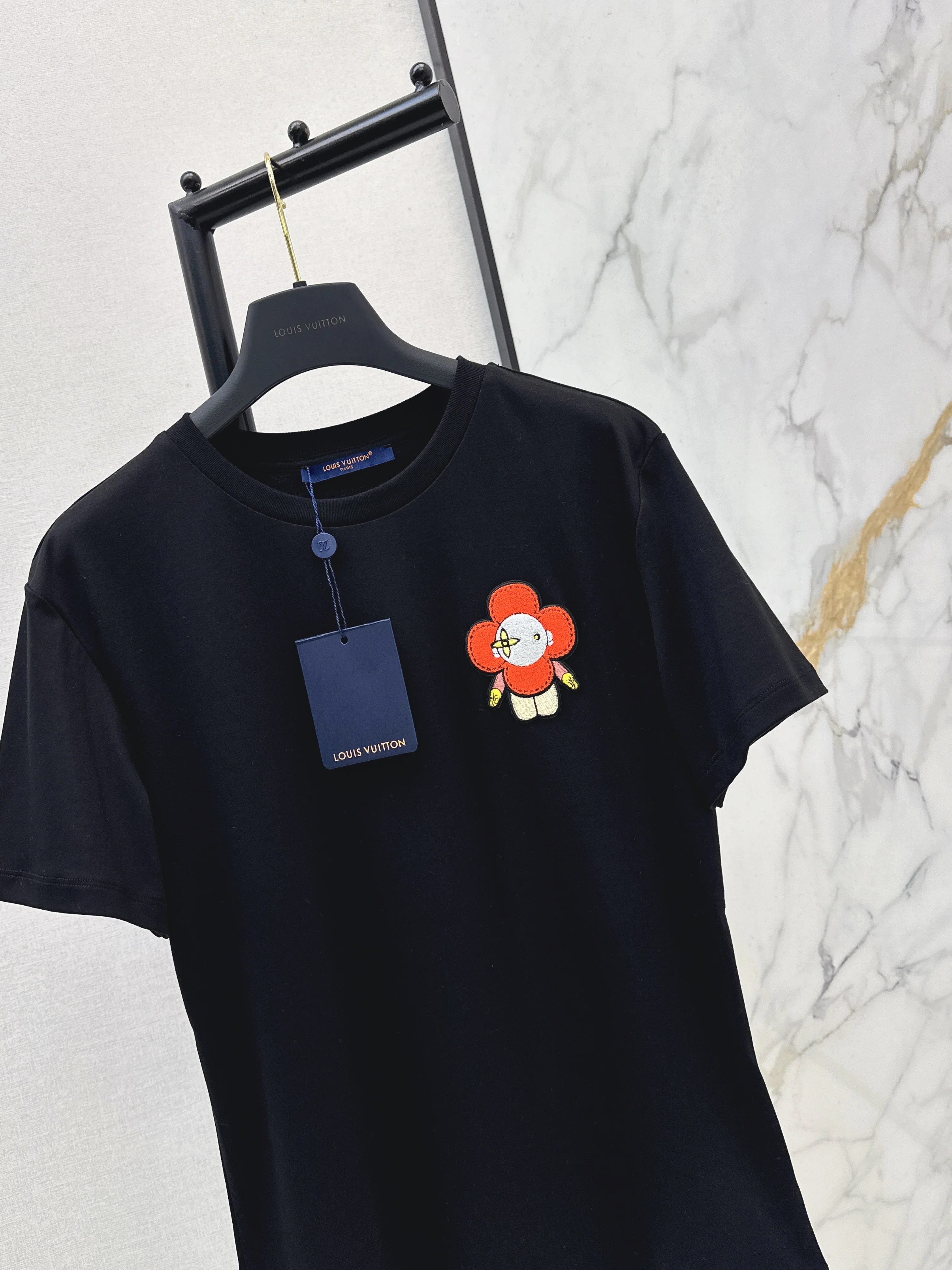 Louis 26ss embroidery t-shirts