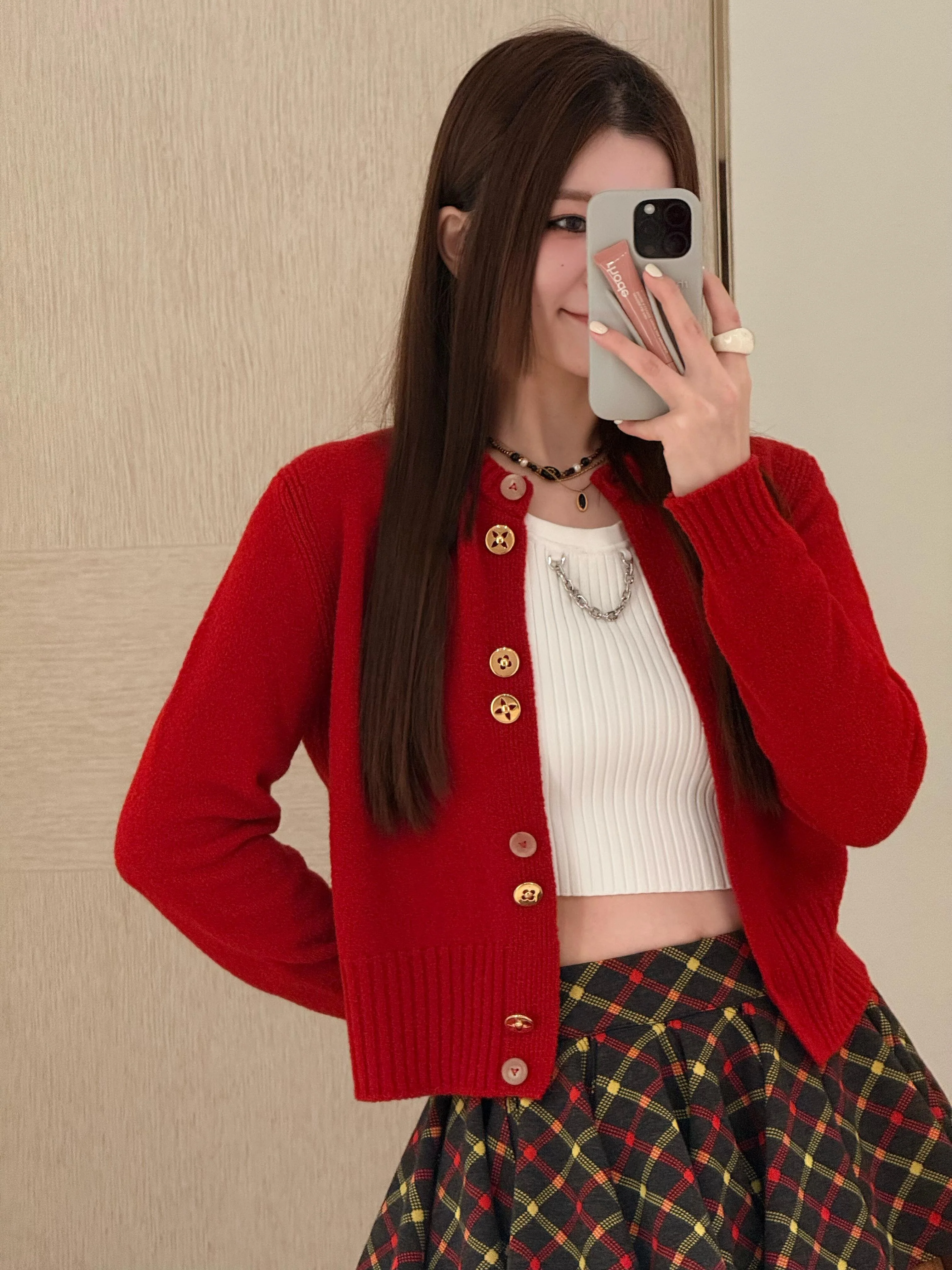 Louis 26ss wool cardigan