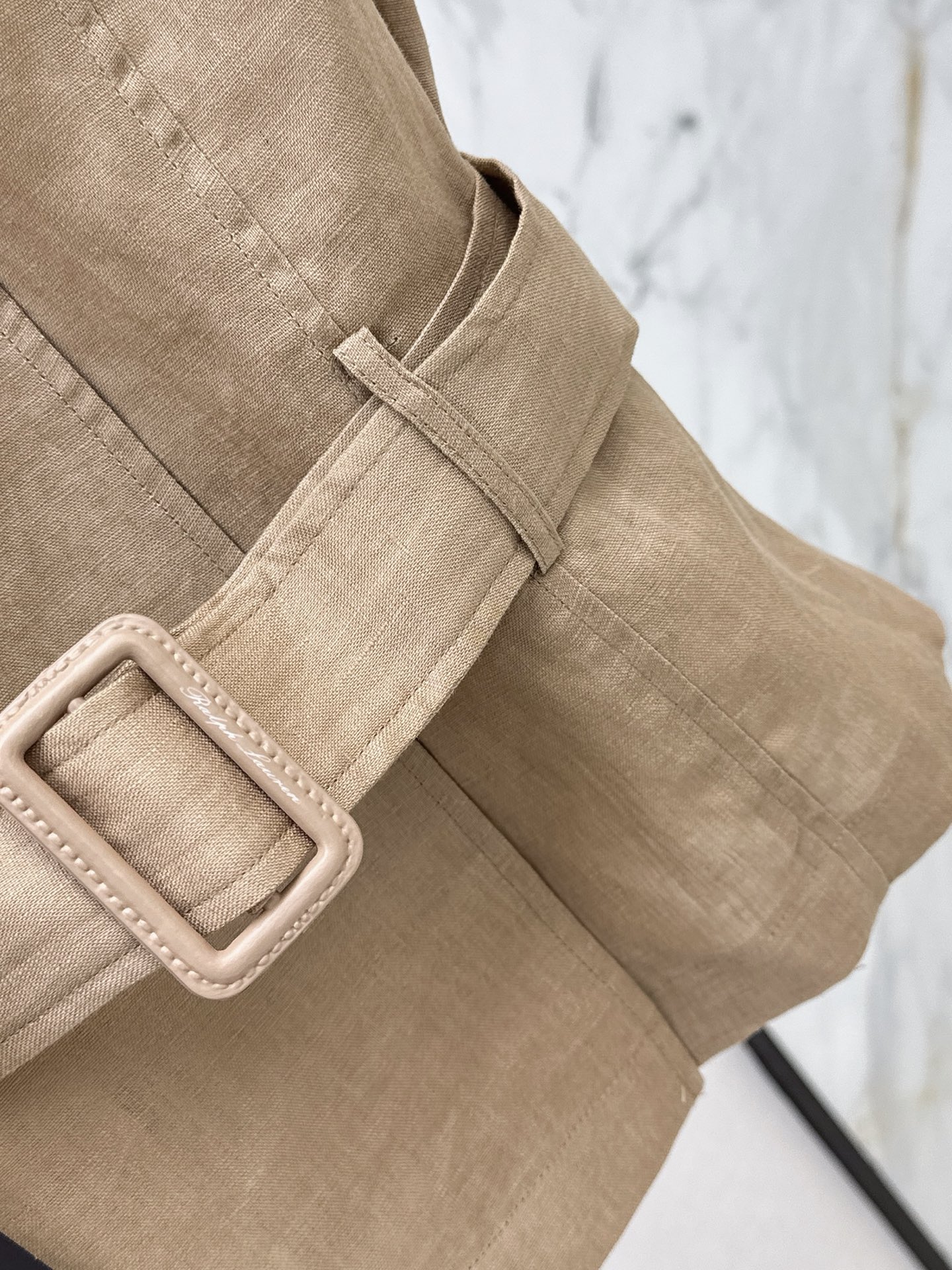 Ralp 26ss linen vest jacket