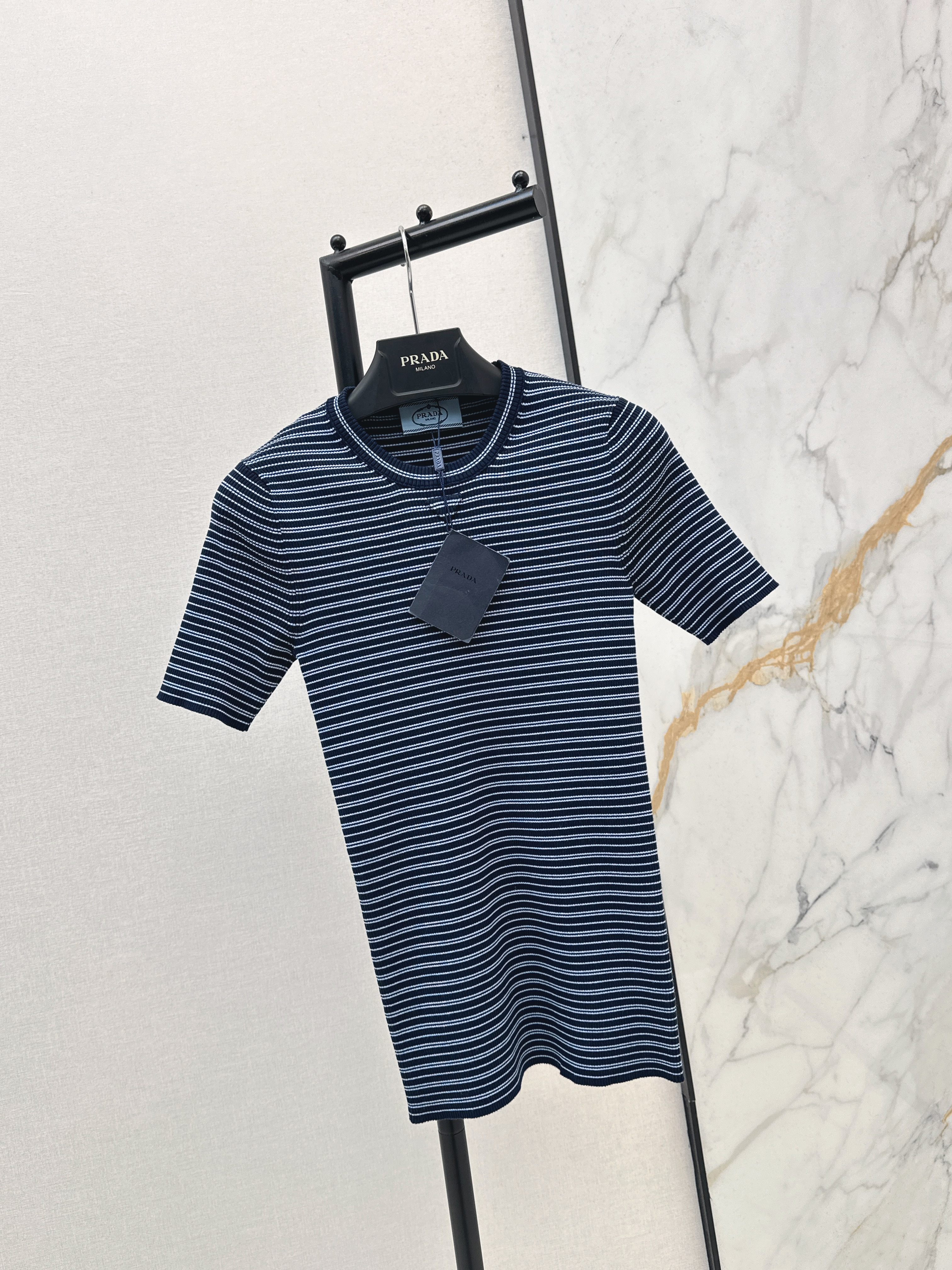 Pra 26ss stripe shirt