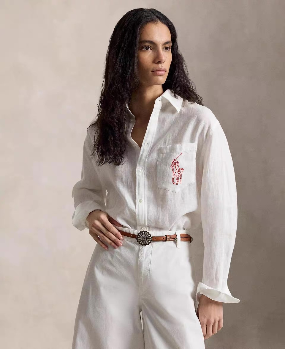 Ralp 26ss embroidery shirt