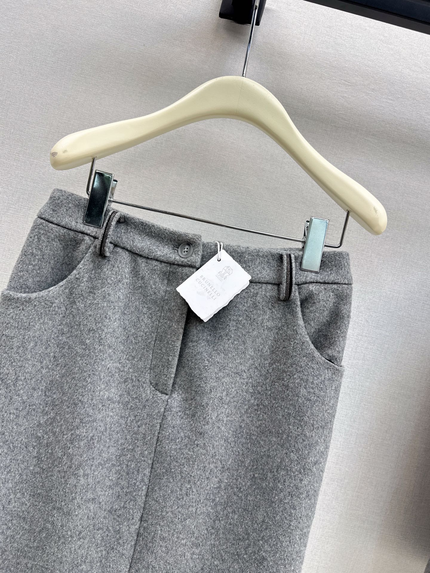 Brun 25fw woolen skirt