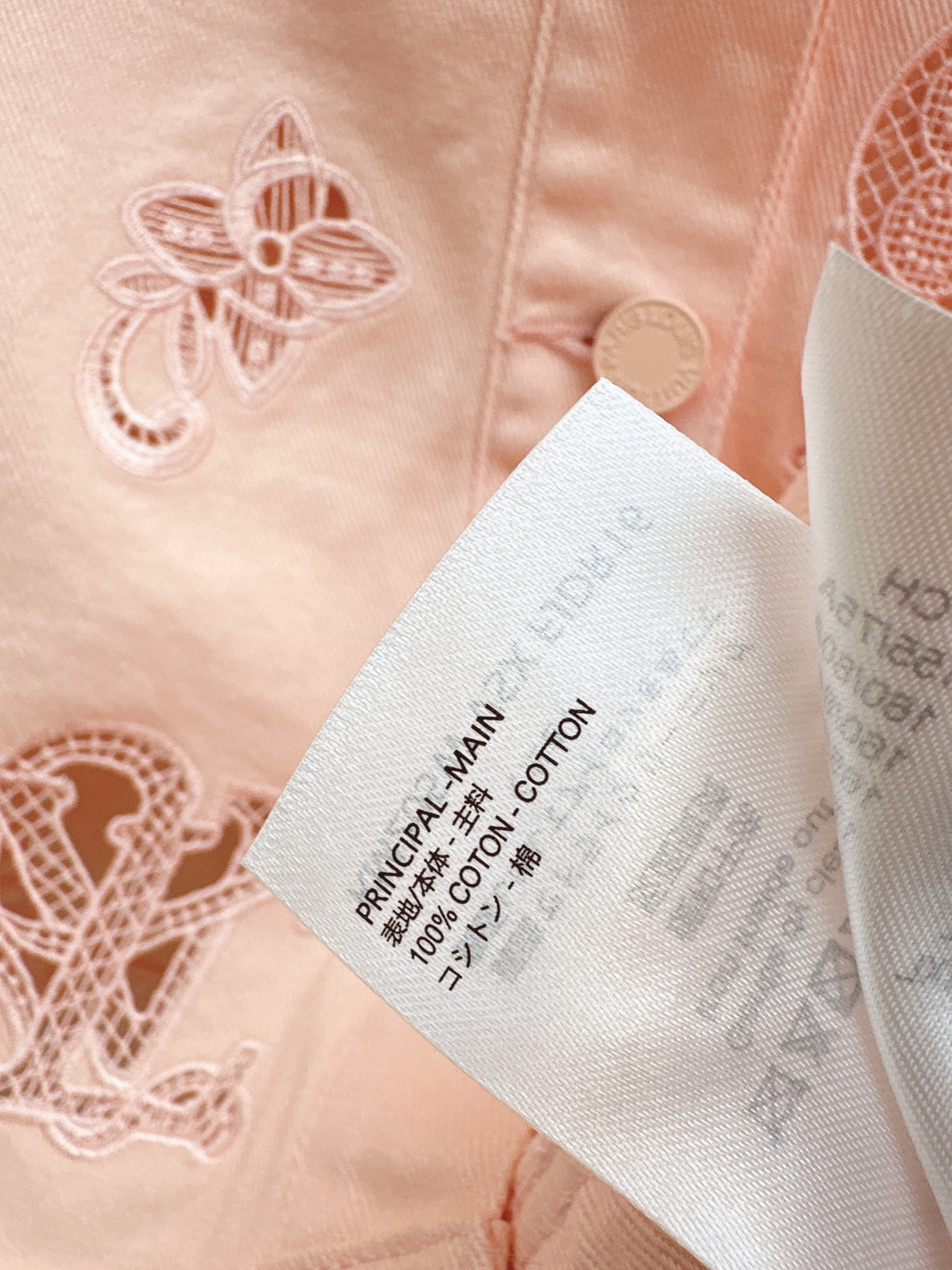 Louis 26ss embroidery outfit sets