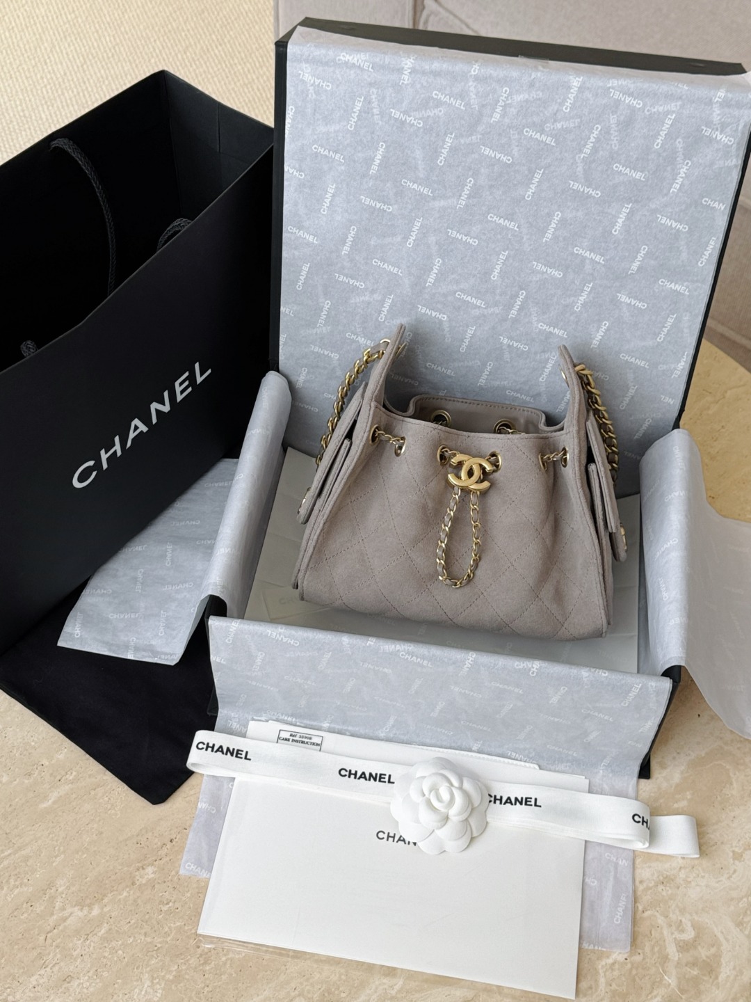 Chan 26C mini hobo bag